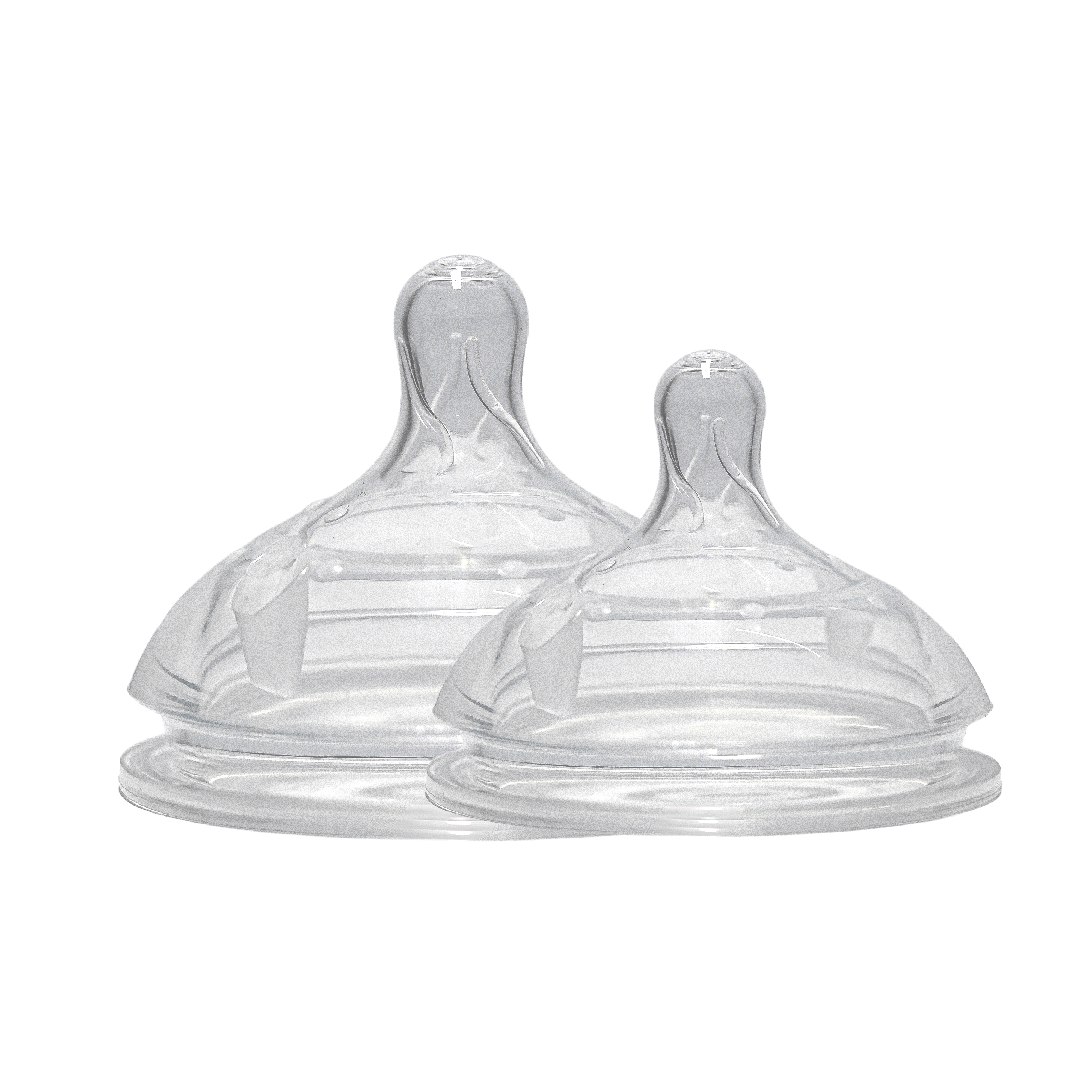 Silicone Baby Bottle Nipples (Pack of 2)