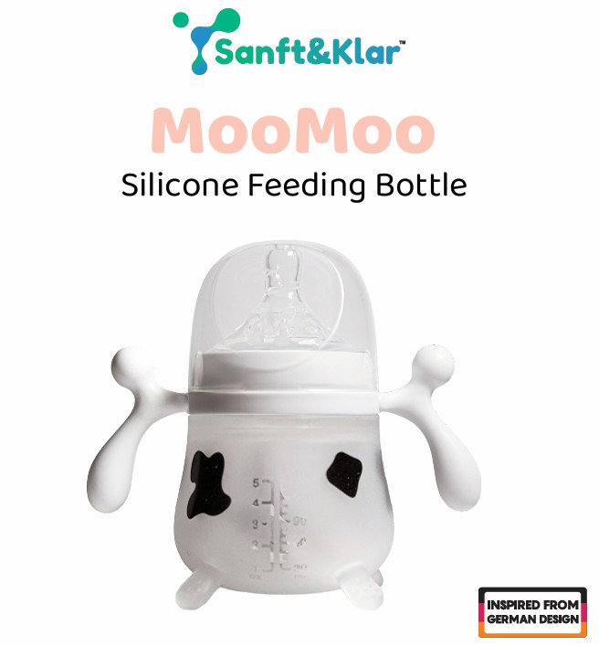 MooMoo Silicone Feeding Bottle