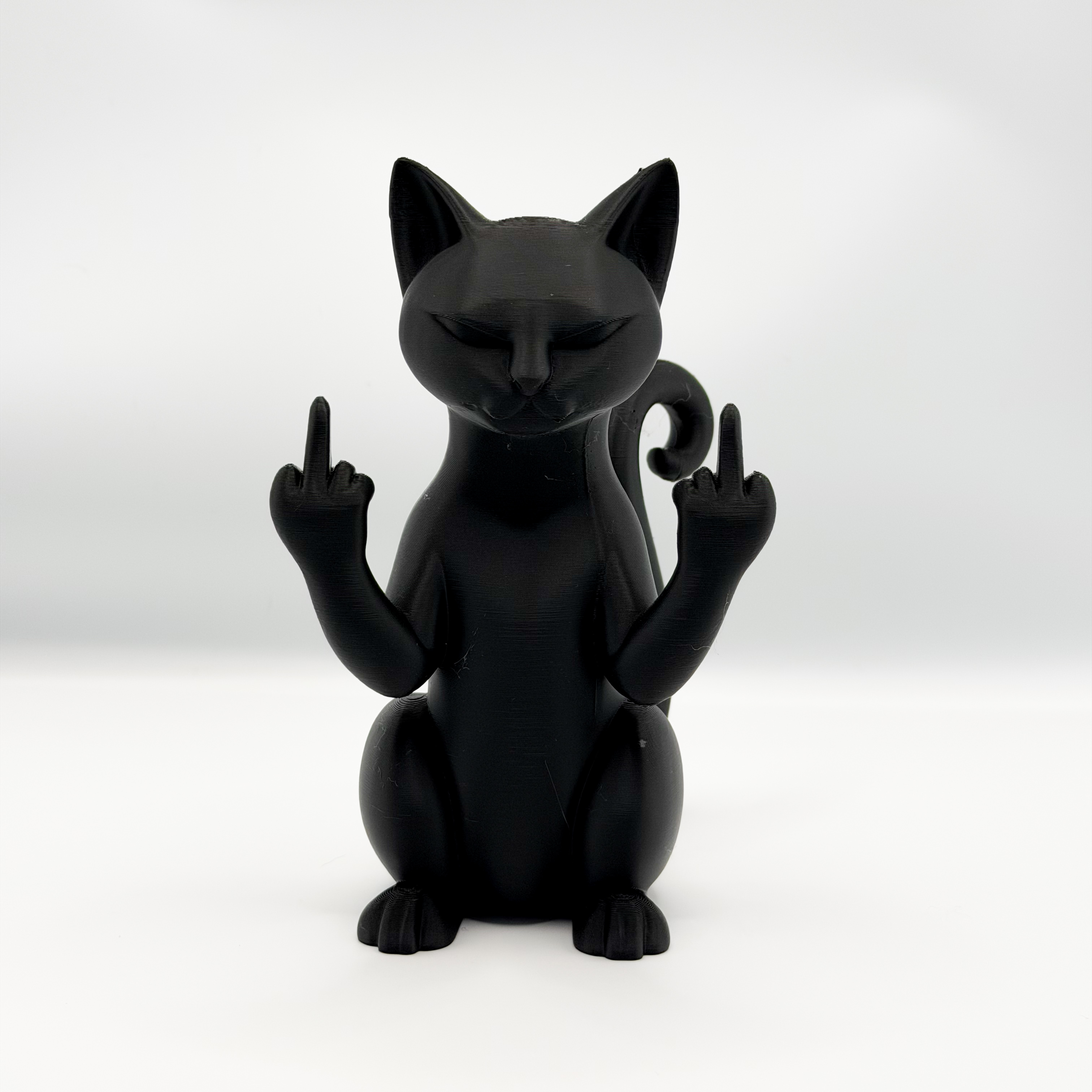 FIGURA DECORATIVA GATO NEGRO