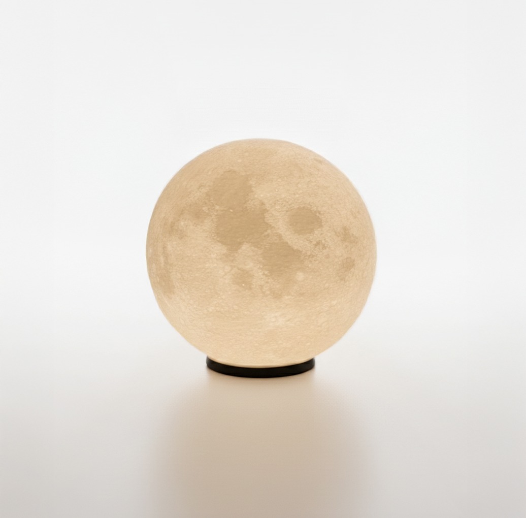 LÁMPARA LUNA 3D