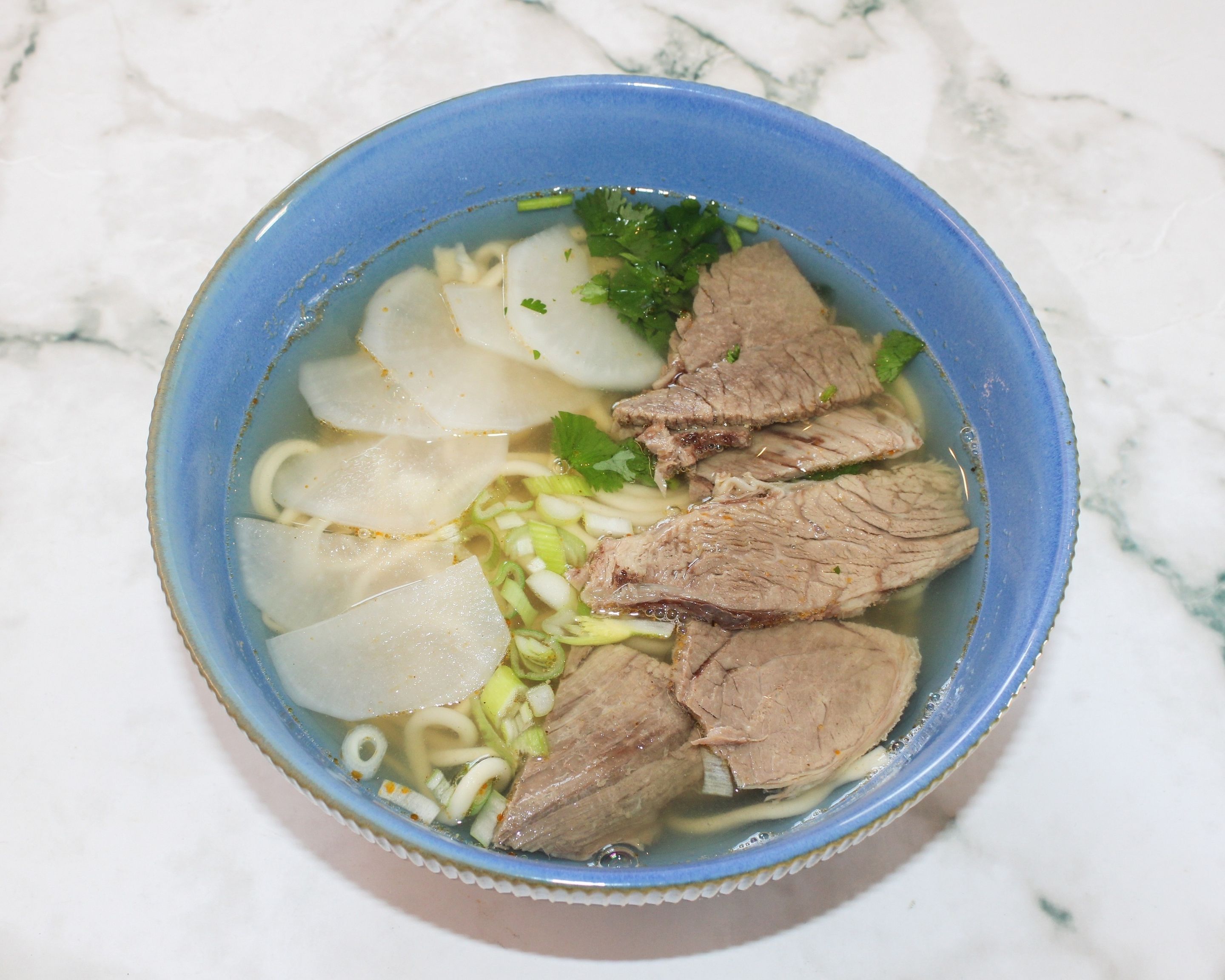 Lanzhou Nudeln mit Rindfleisch 