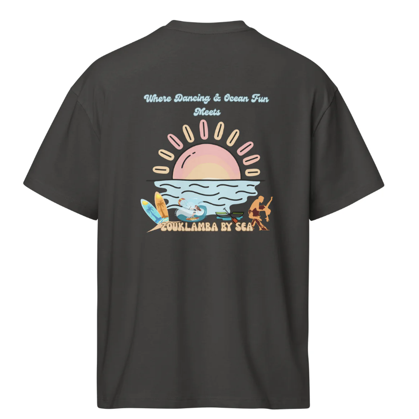 Sunset Dance Kite Surf Kayak Men's Box T-shirt