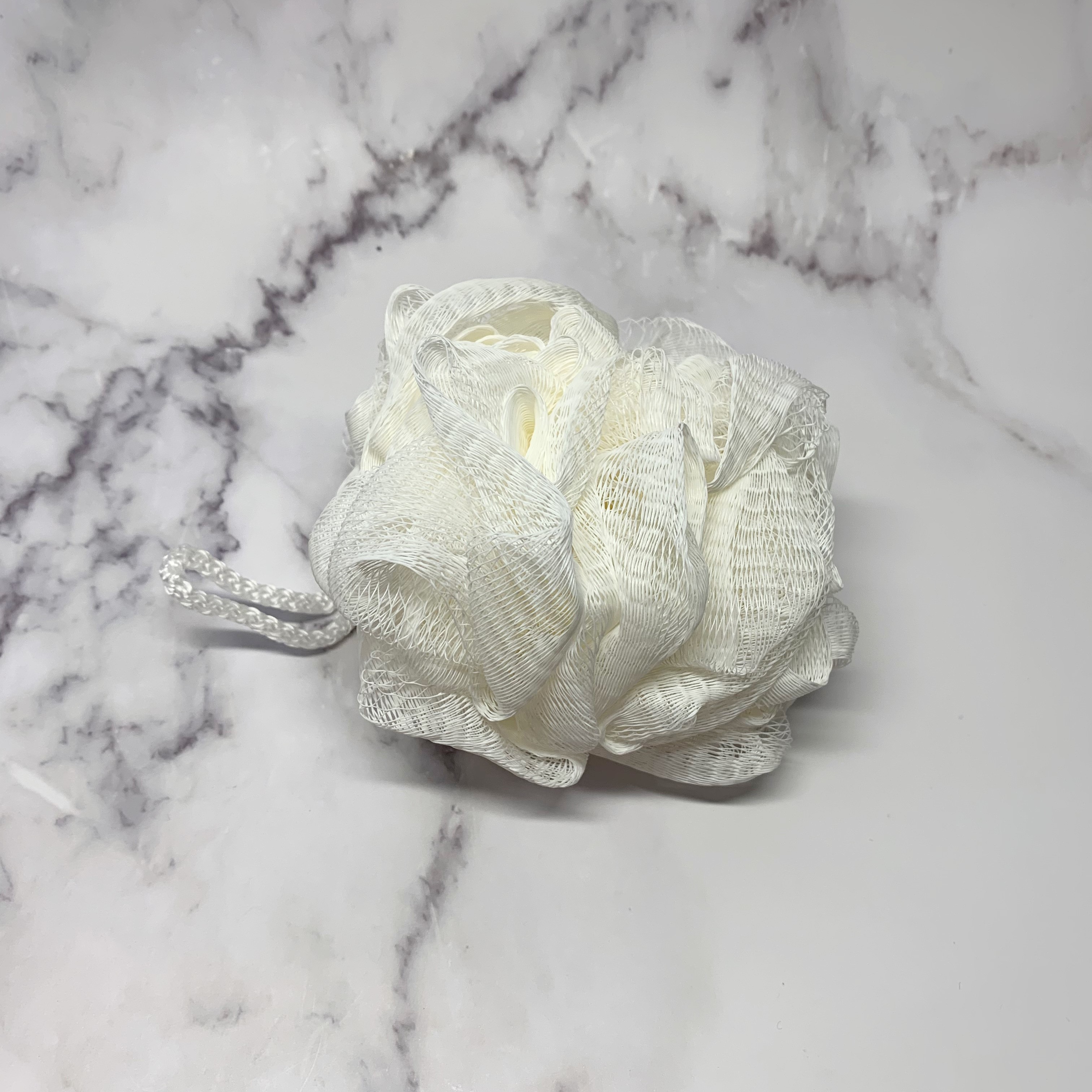 Soft Mesh Bath Poufs