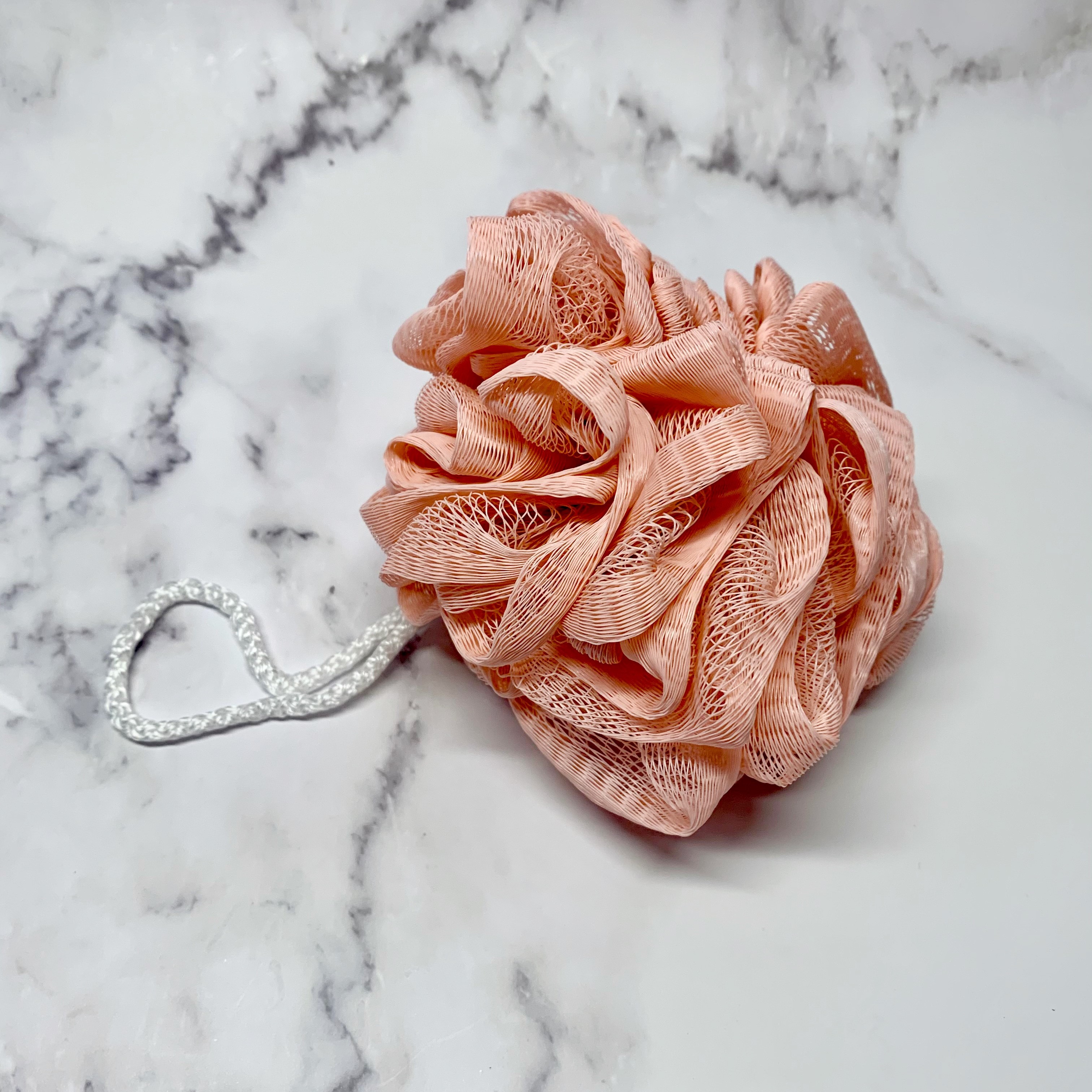 Soft Mesh Bath Poufs