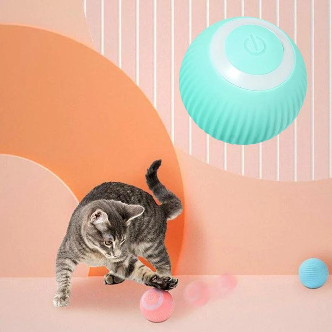 Automatic Interactive Cat Toy Ball