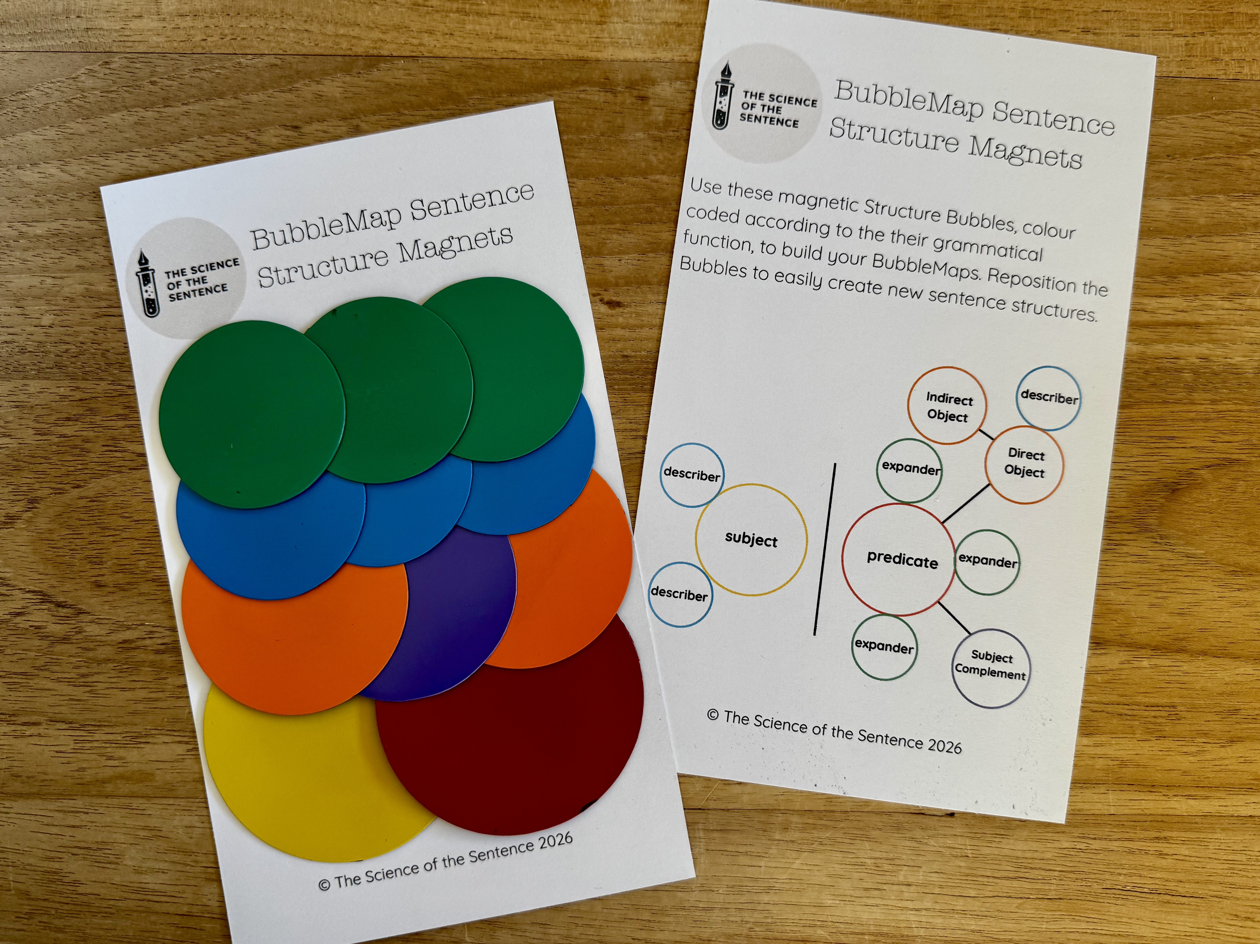 BubbleMap Magnet Packs: Delivery to Canada / USA