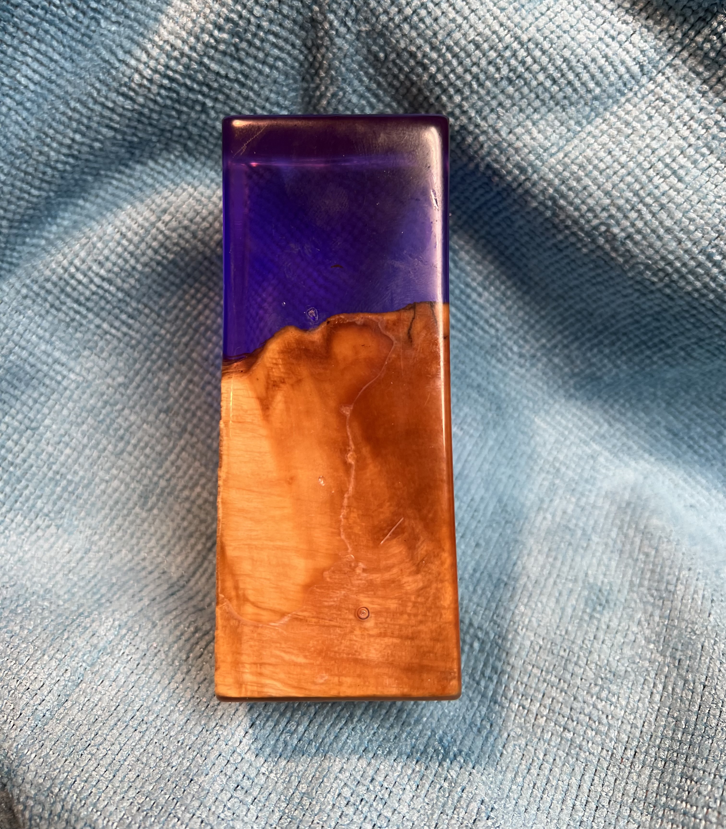 Box Elder Burl/Epoxy Hybrid Blank