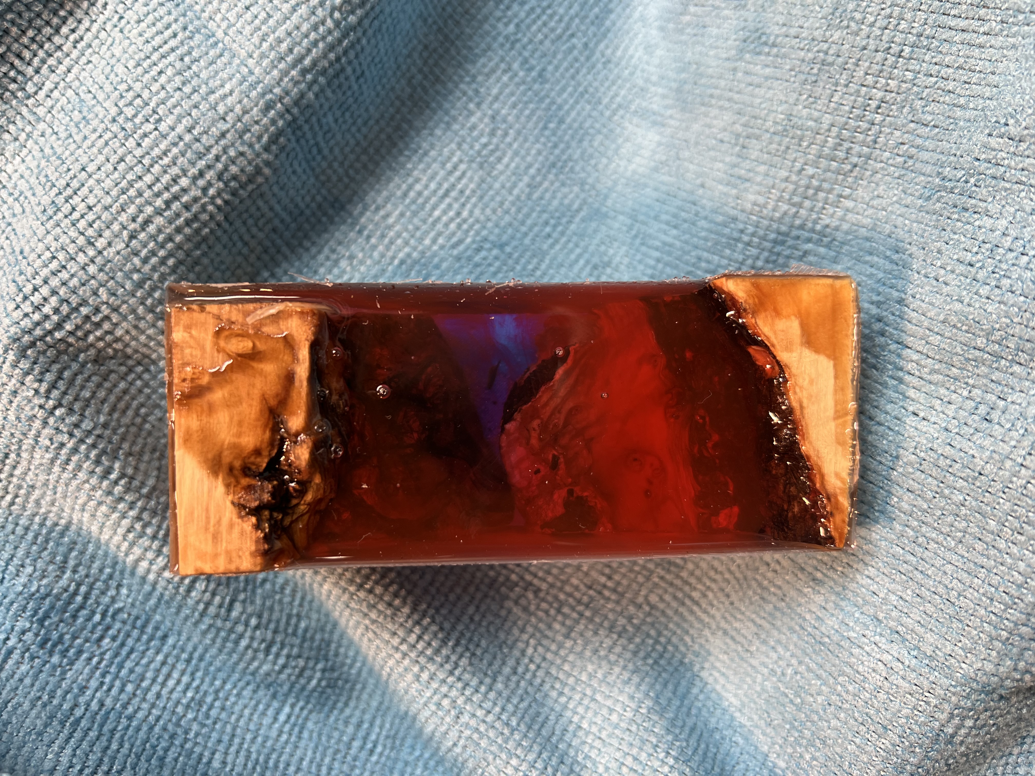 Box Elder Burl hybrid blank.