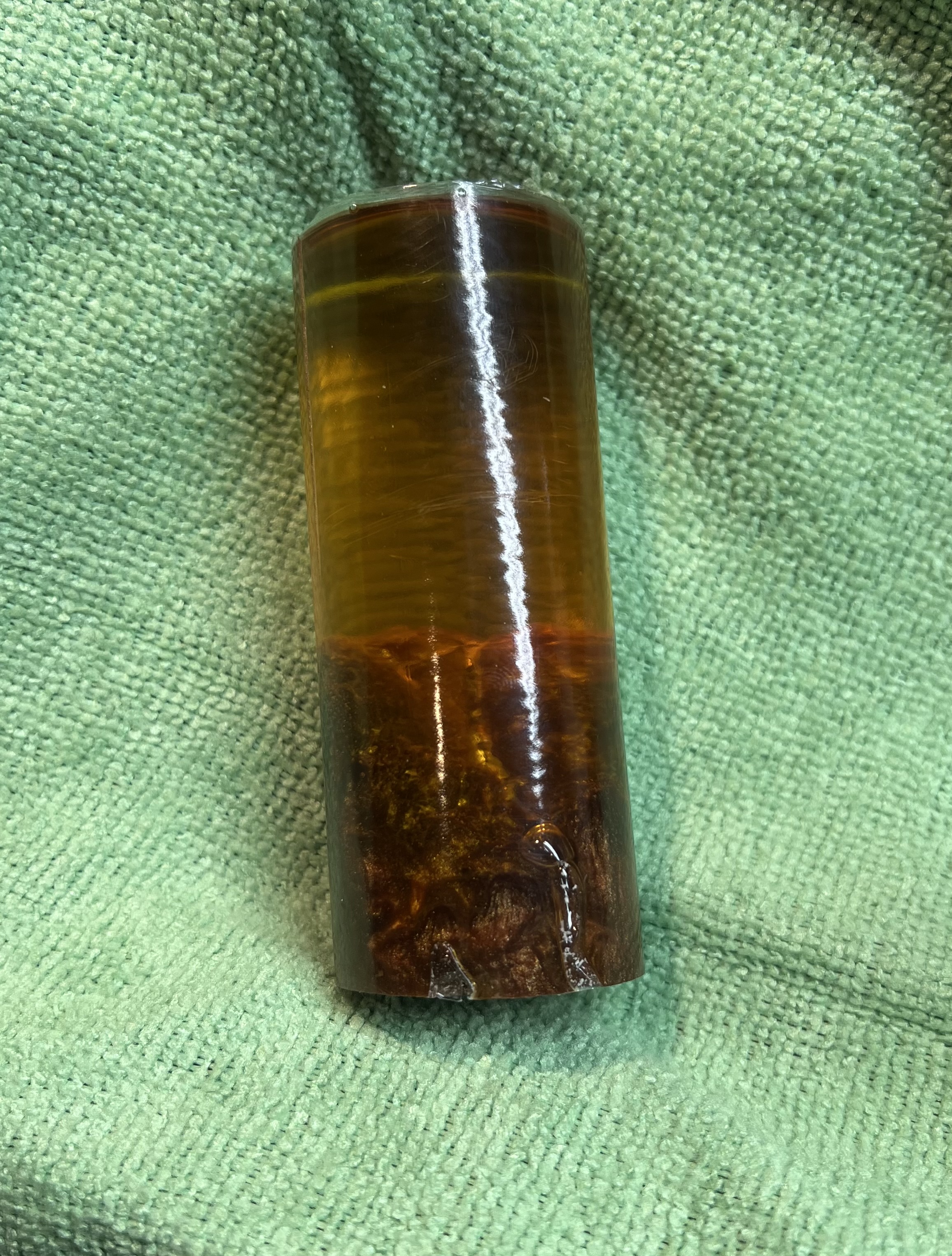 Epoxy Faux Burl Blank.