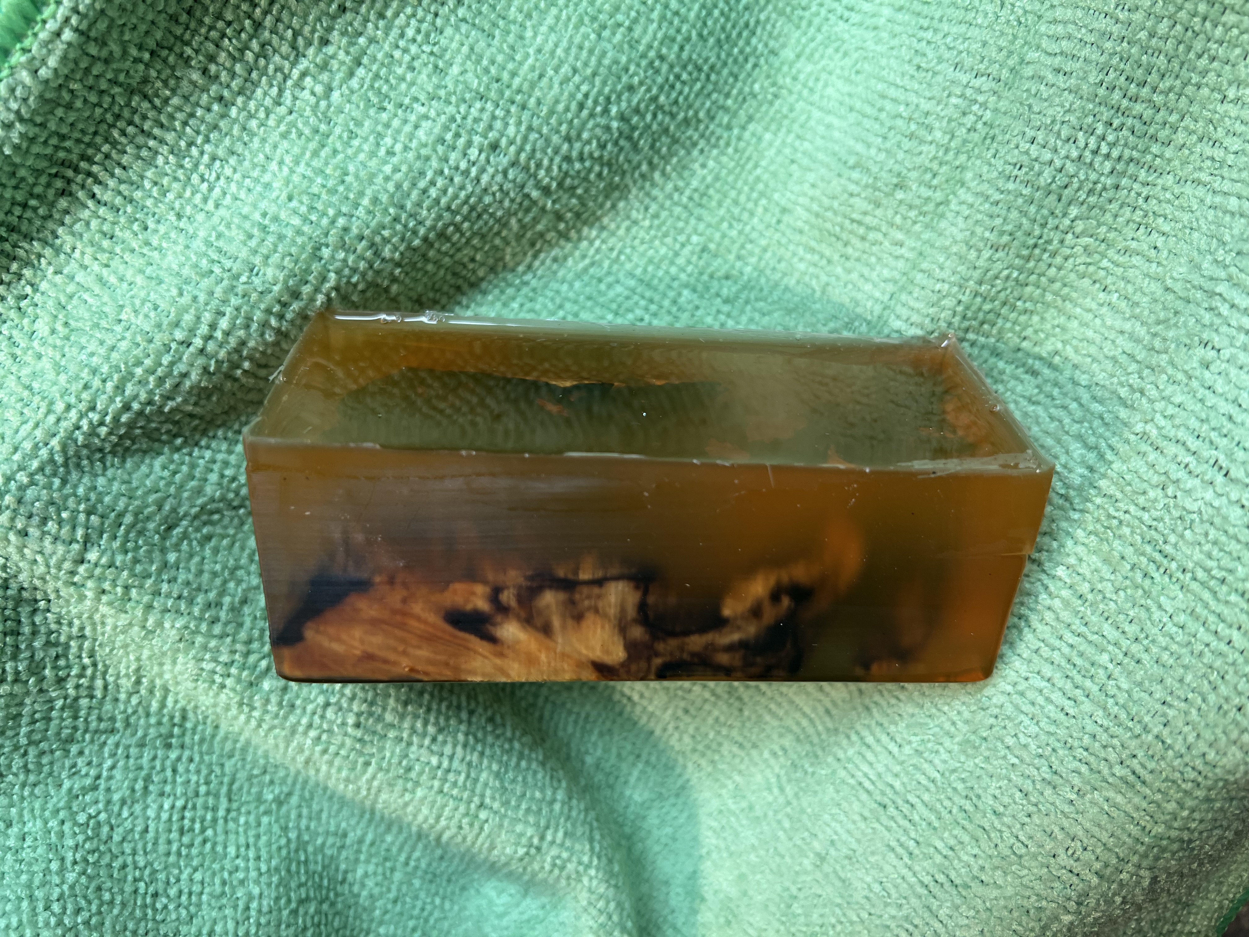 Box Elder Burl/Epoxy call blank.