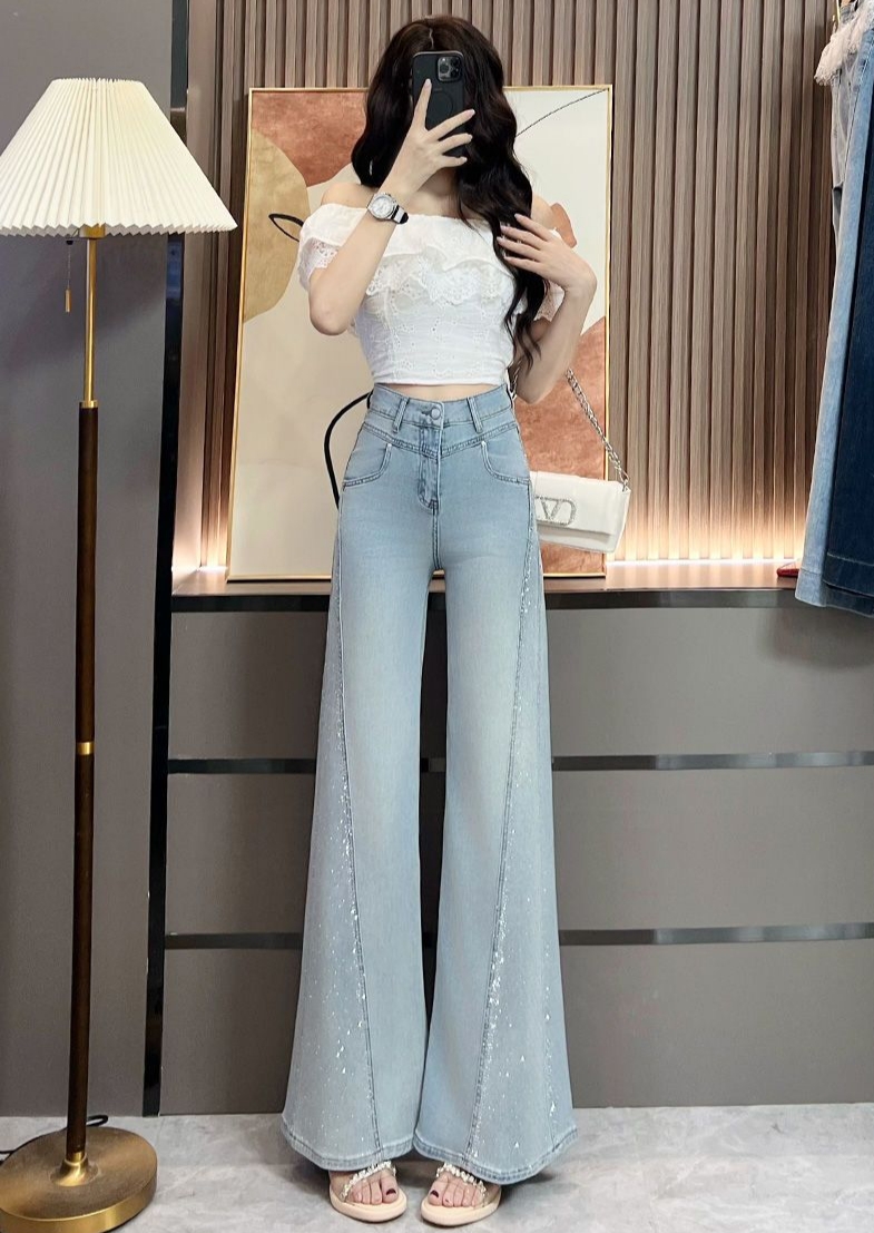 High Waist Wide Leg Jeans