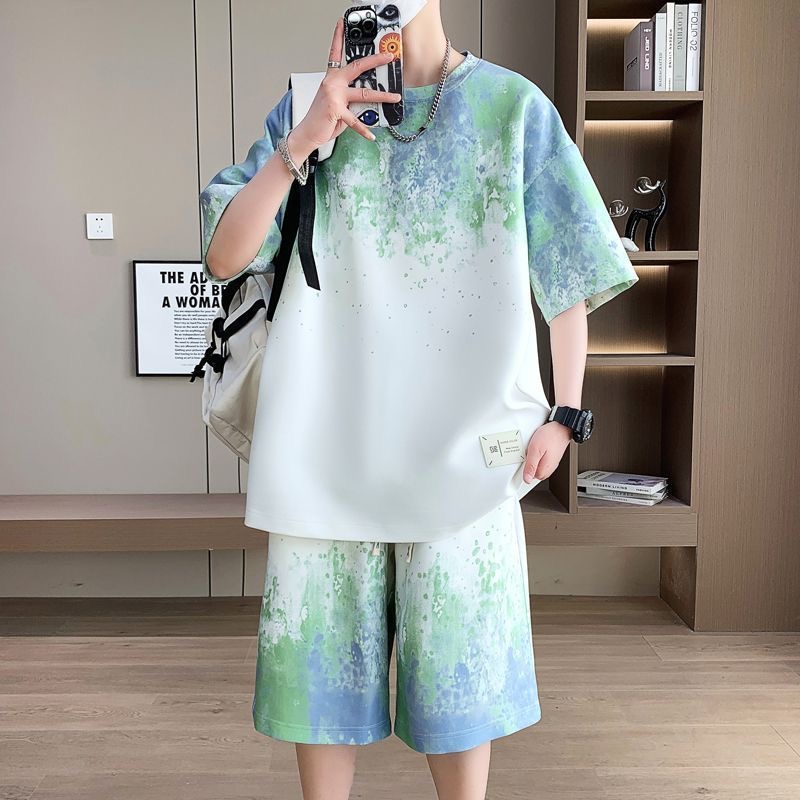 Pink Tie-Dye Oversized Set