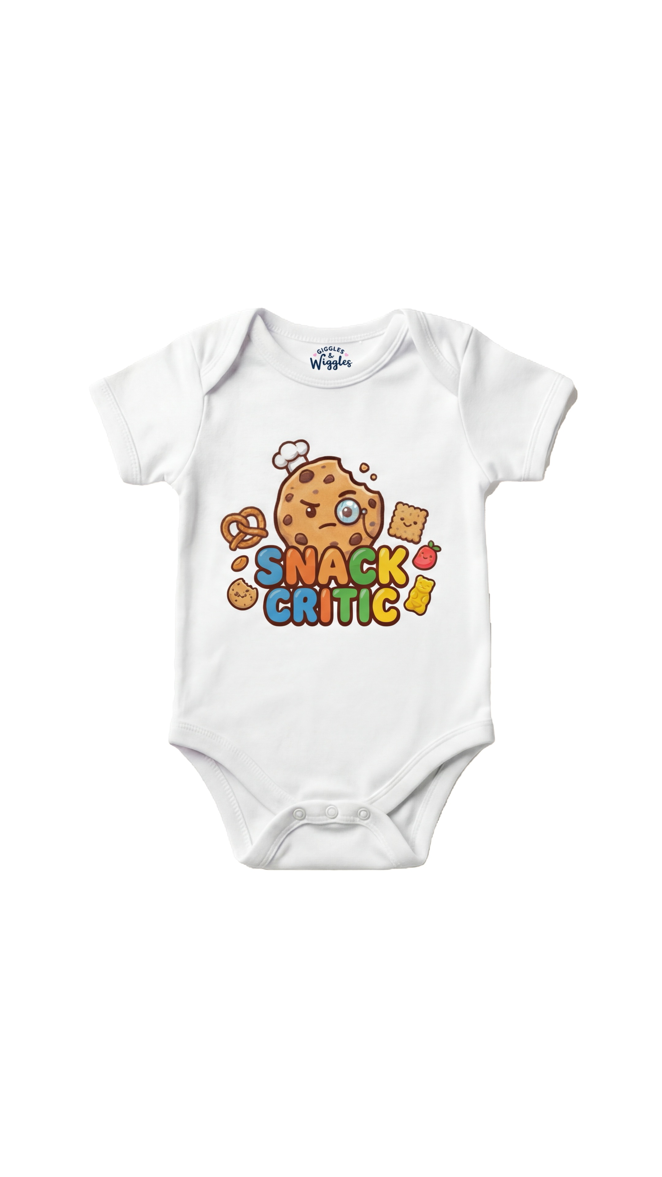 Snack Critic Baby Onesie