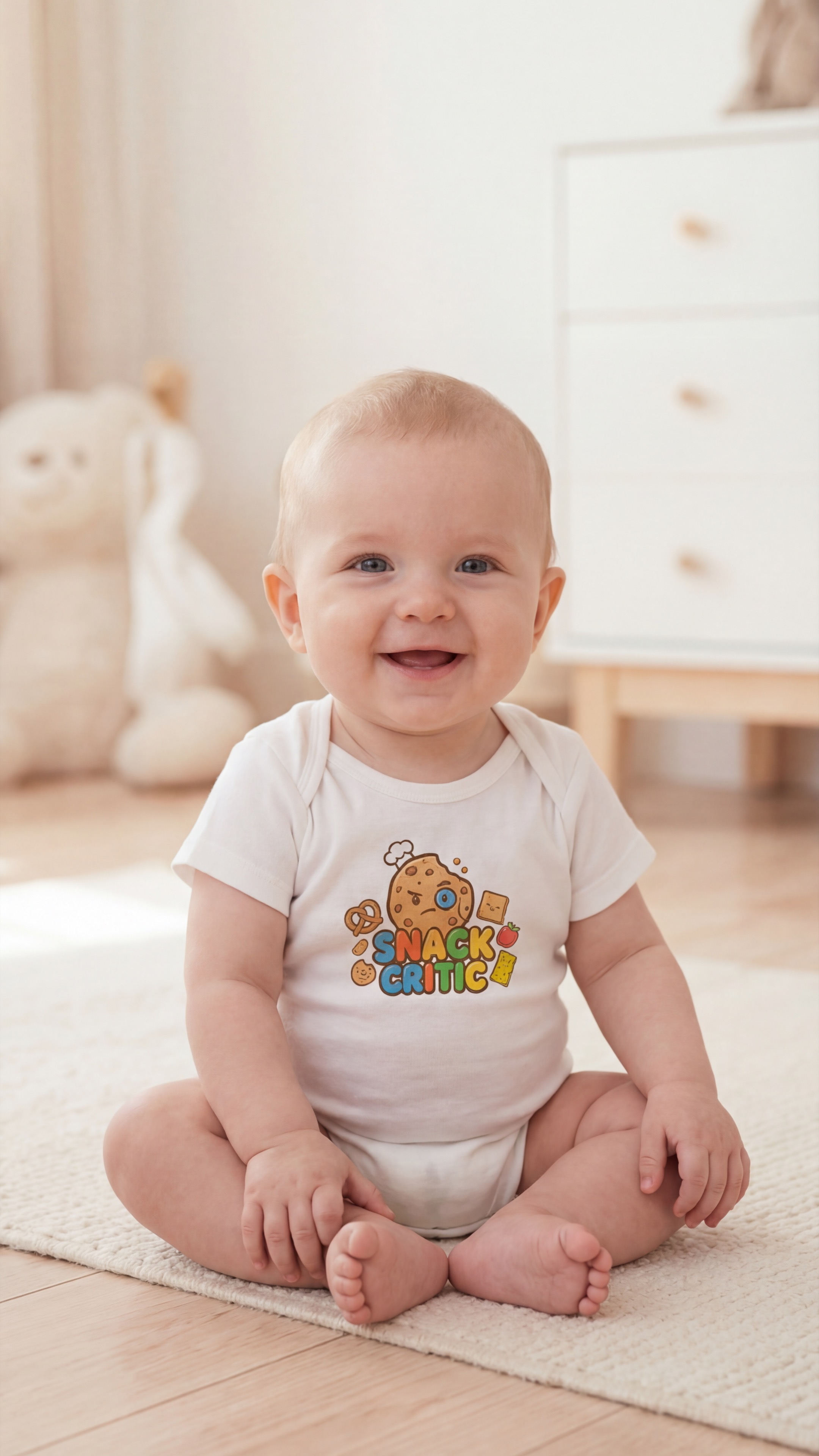 Snack Critic™ & Chief of Snacks™ Matching Set