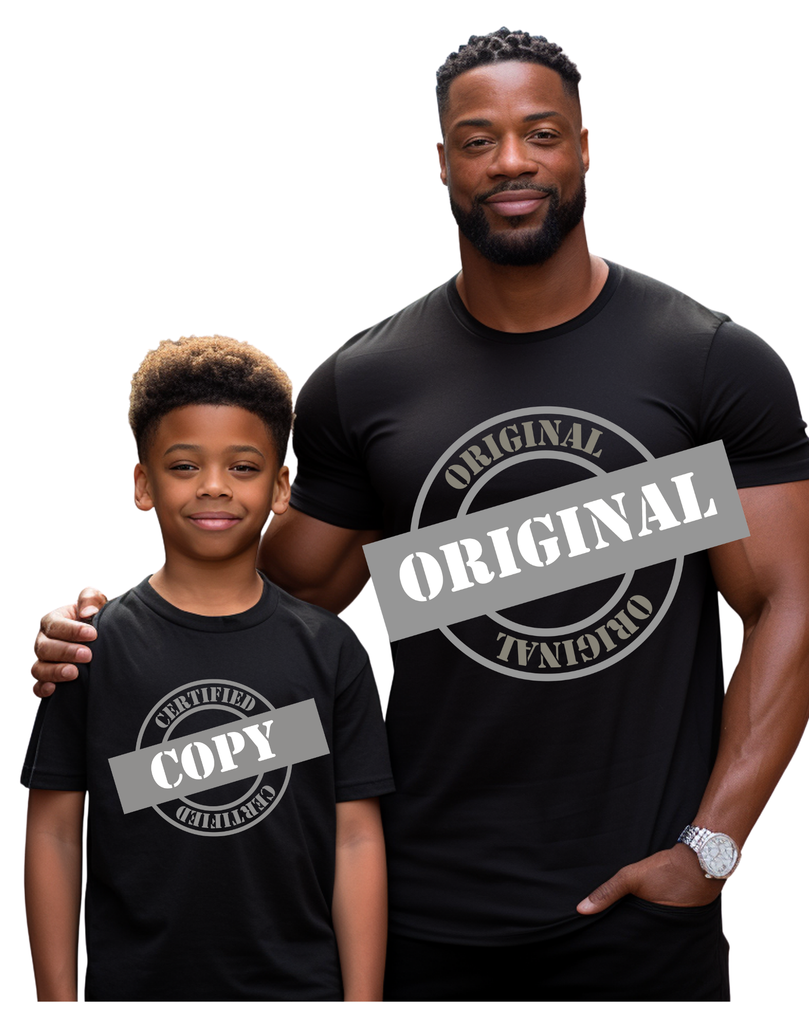 Original & Copy Matching T-Shirt Set