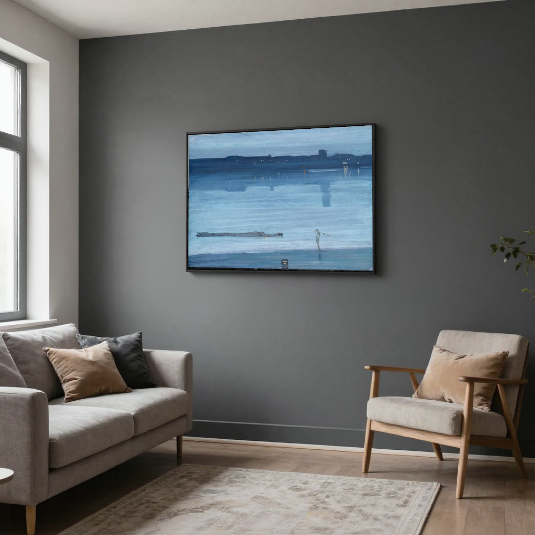 James McNeill Whistler – Nocturne: Blue and Silver – Chelsea