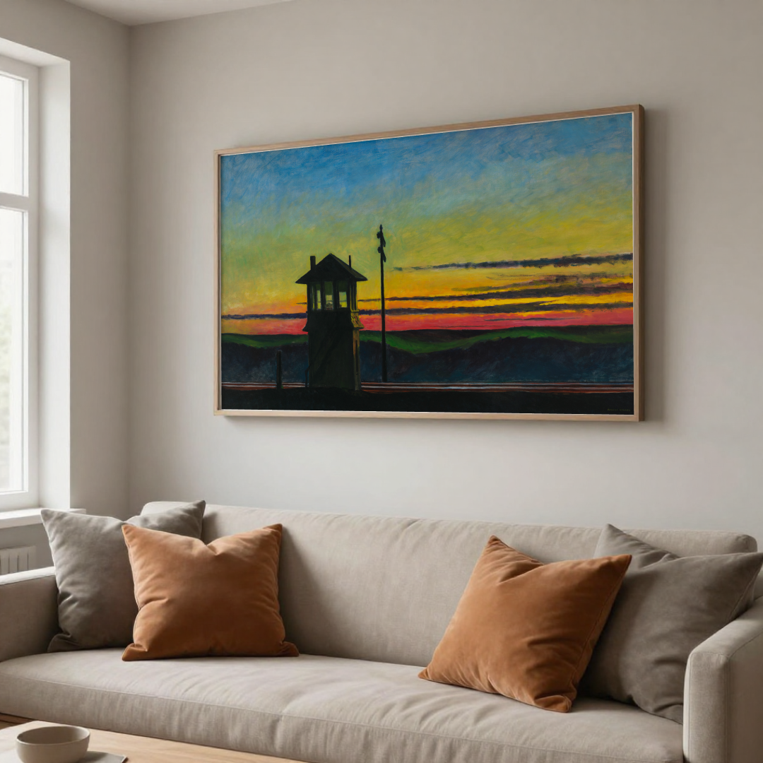 Edward Hopper – Railroad Sunset