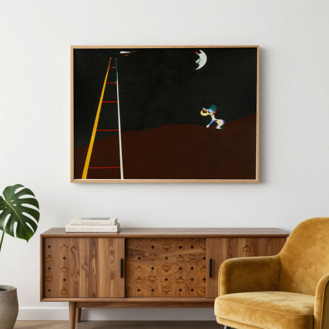 Joan Miró – Dog Barking at the Moon
