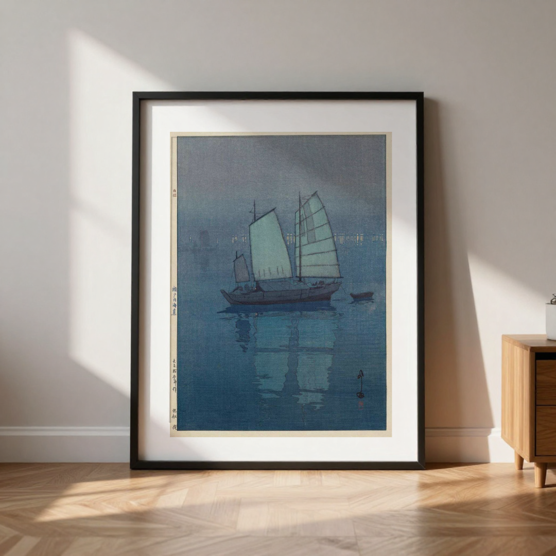  Hiroshi Yoshida – Sailing Boats (Night)