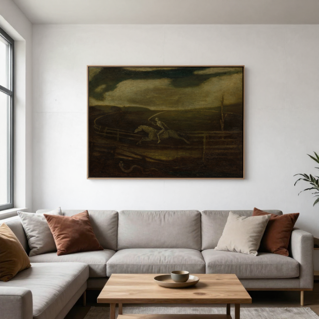 Albert Pinkham Ryder – The Race Track (Death on a Pale Horse)