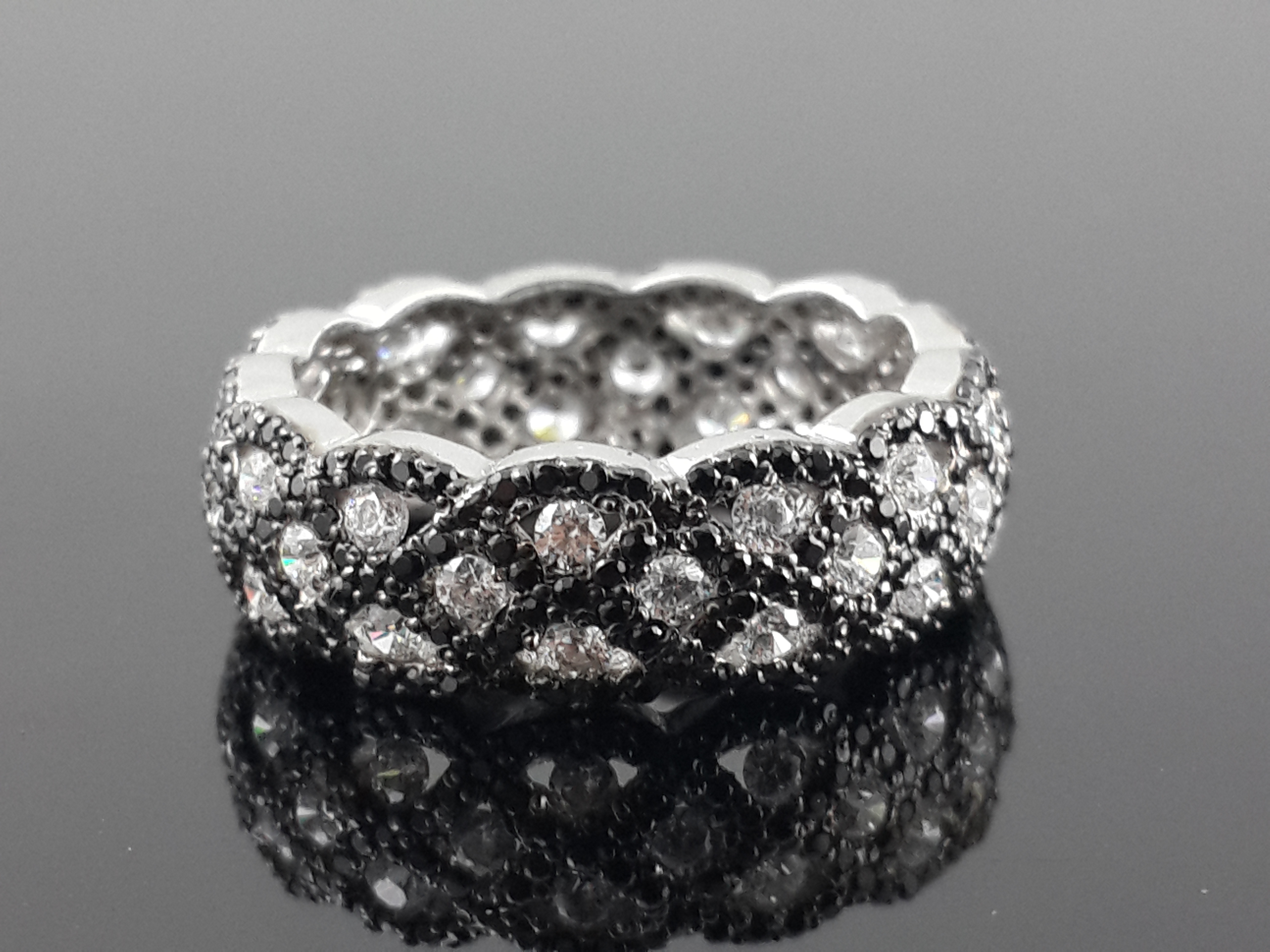 Signature Adastra CZ Pavé Band Ring