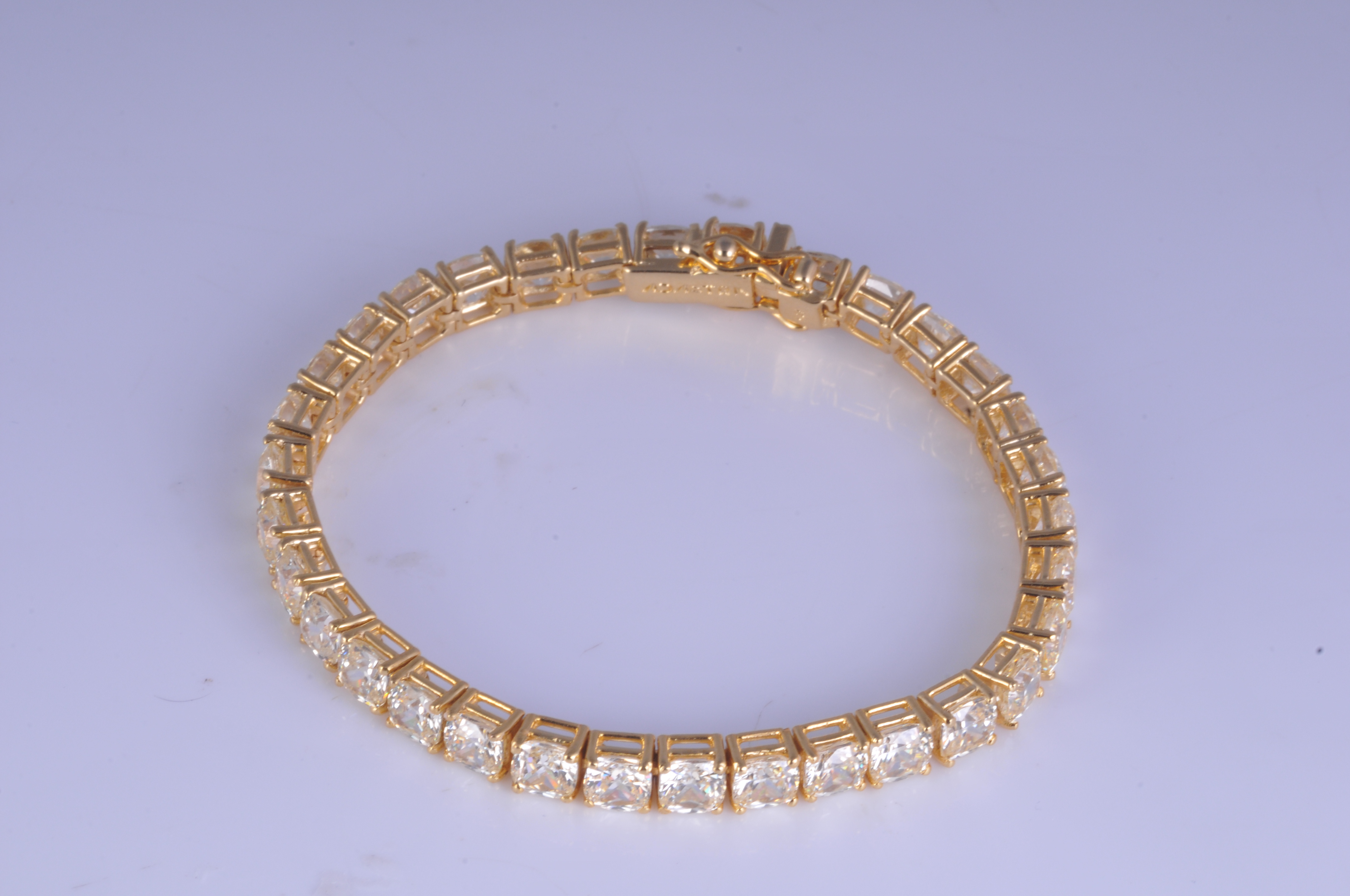Gold Tennis Bracelet