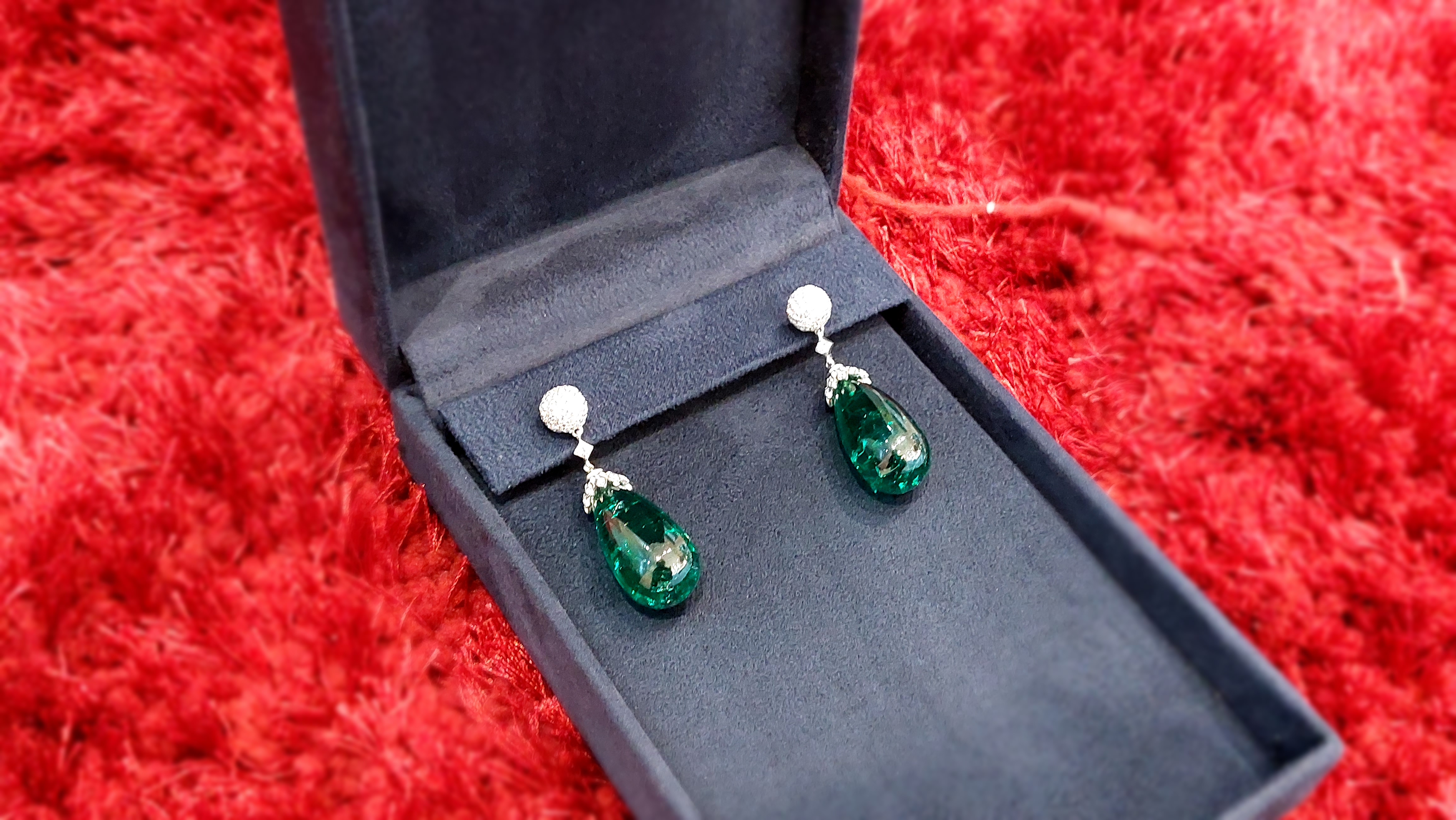 Emerald Drop Earrings