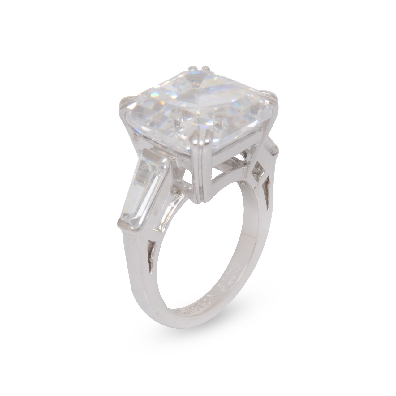 Emerald Cut Solitaire Ring