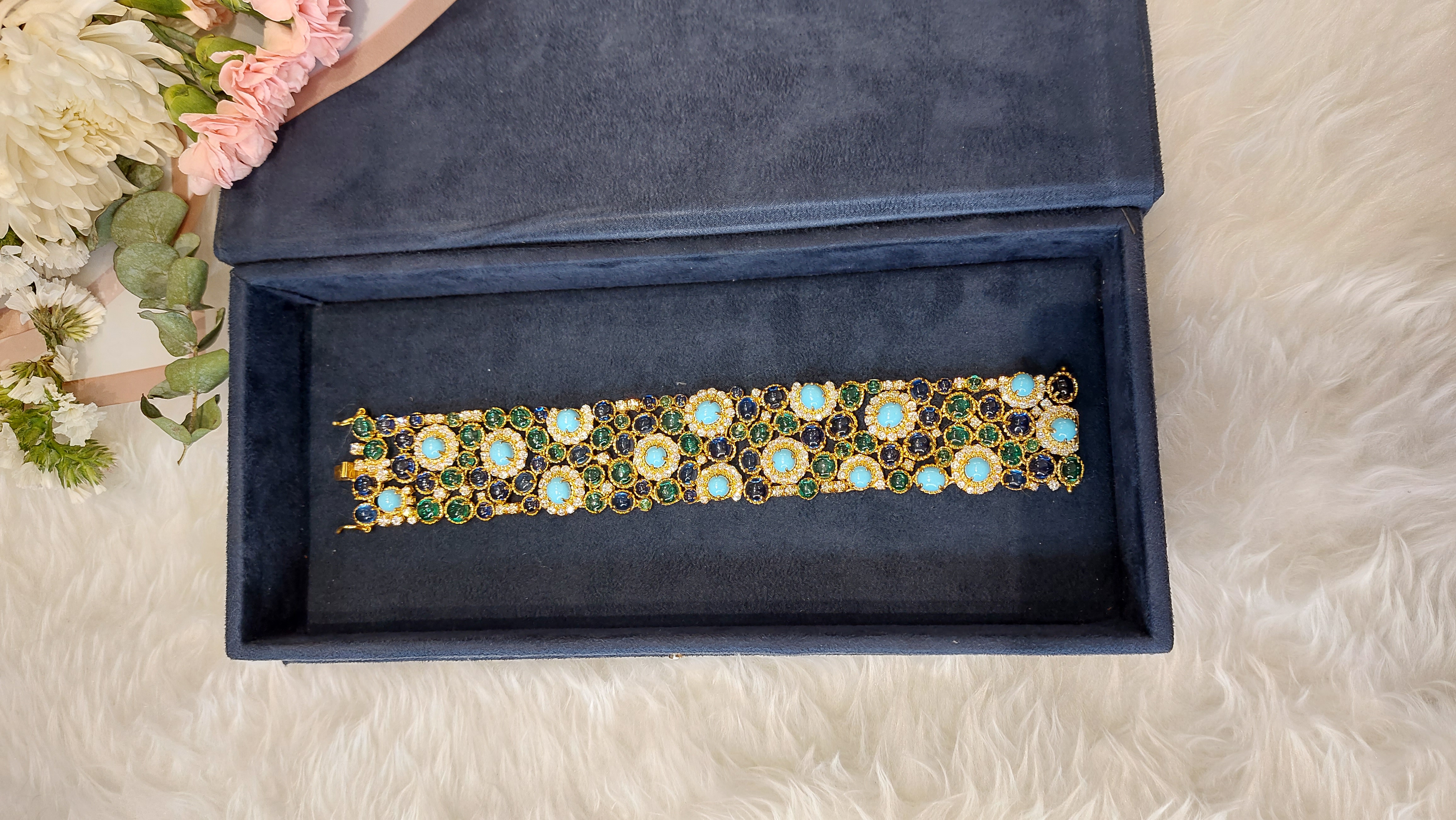 Bohemian Gemstone Bracelet