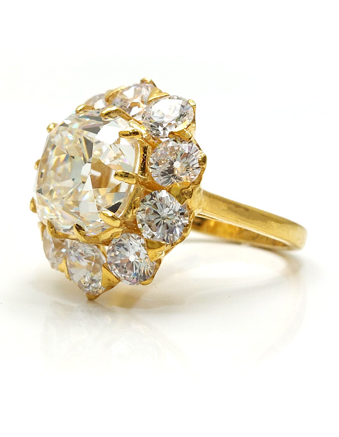Vintage Signature Adastra CZ Cluster Ring