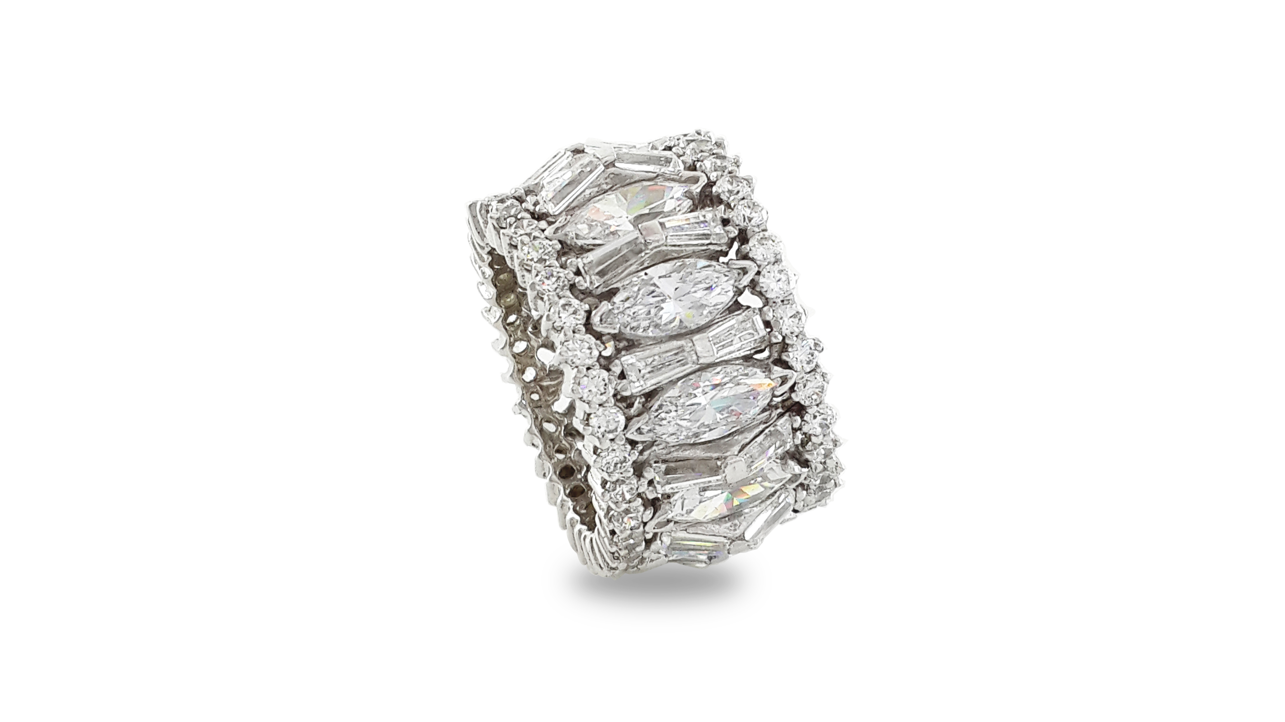 Elegant Signature Adastra CZ Eternity Ring