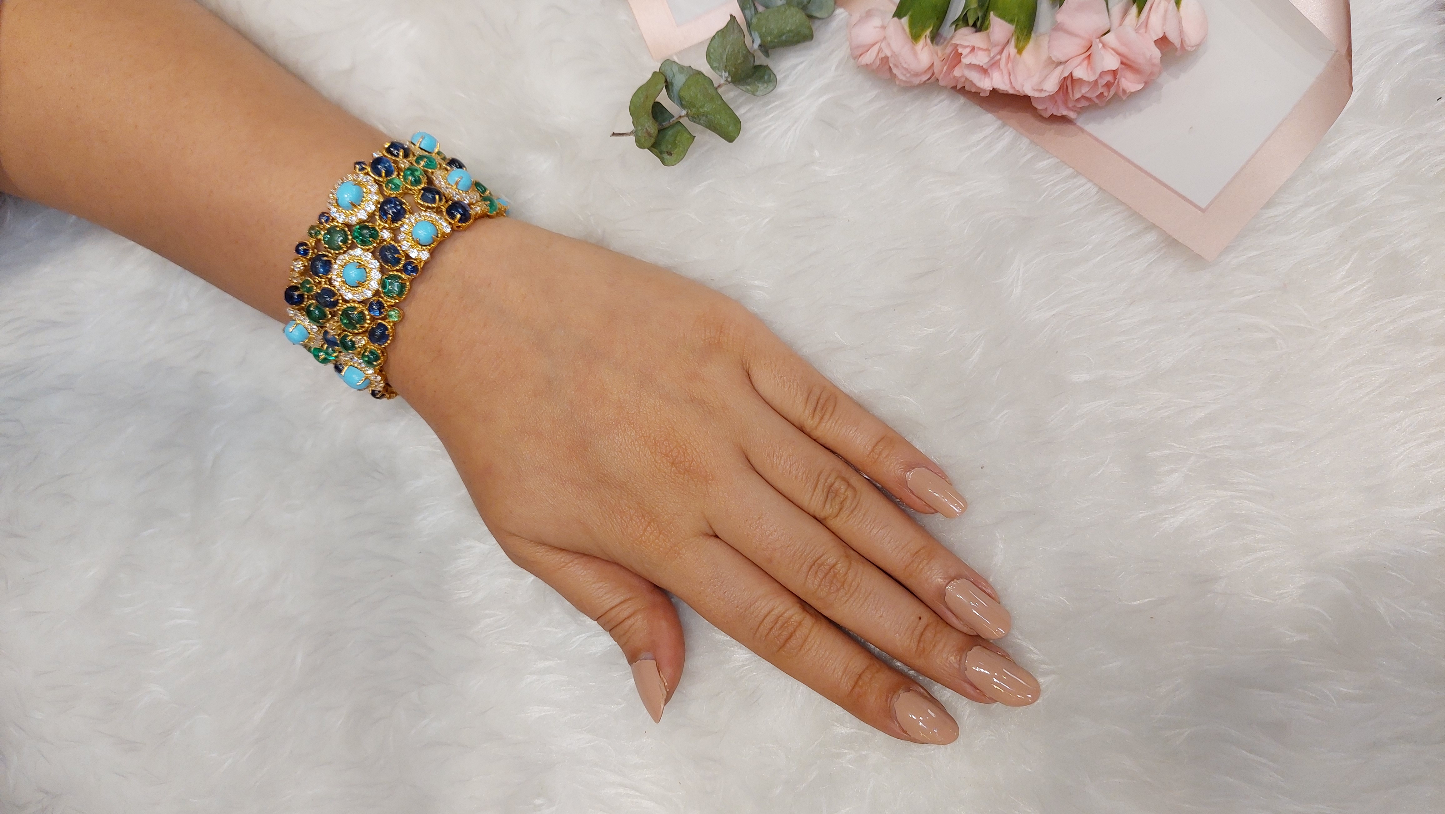 Bohemian Gemstone Bracelet