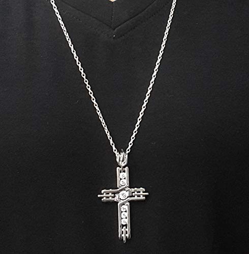 Men's Stainless Steel Cross Necklace