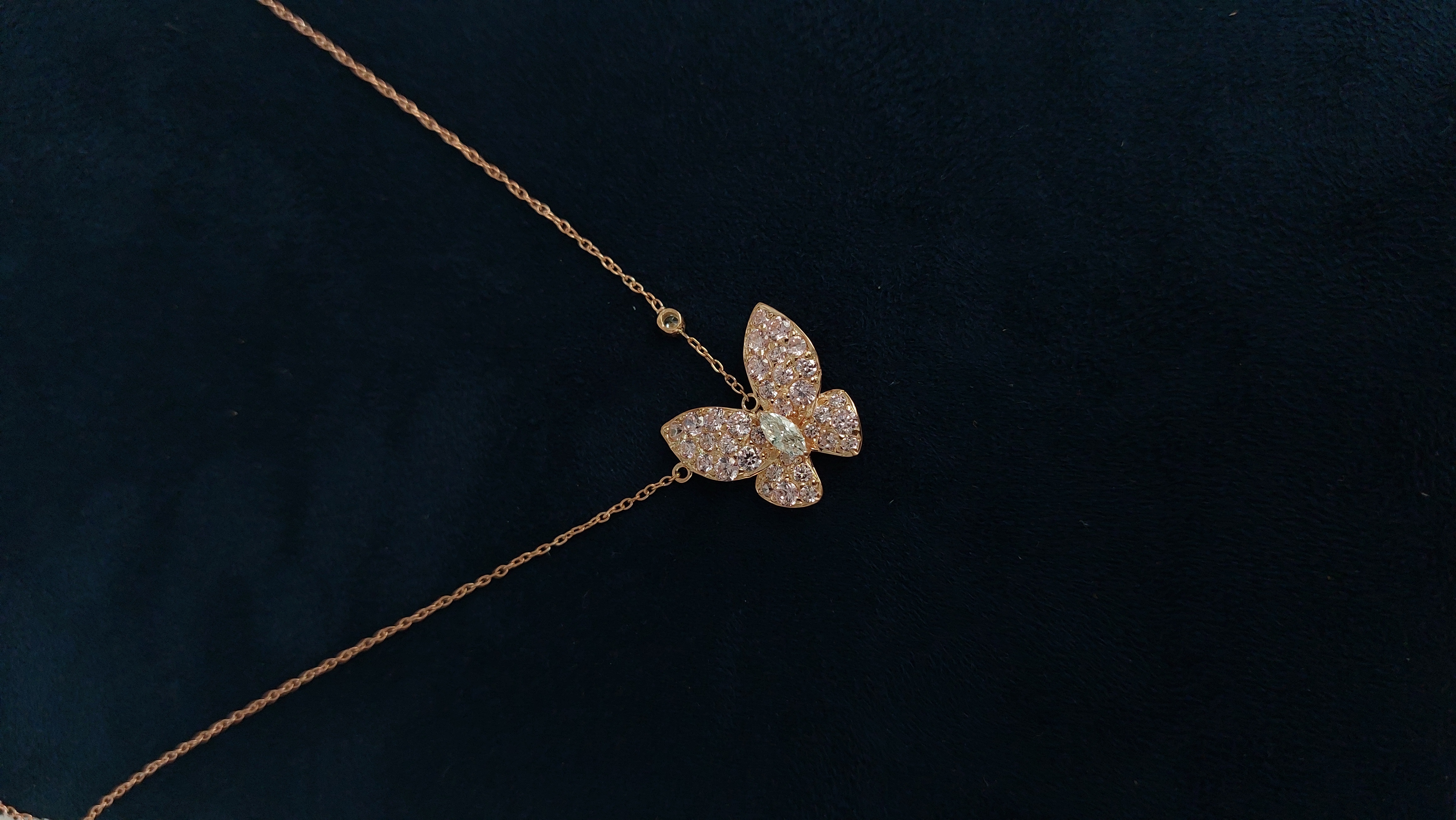 Butterfly Pendant Necklace