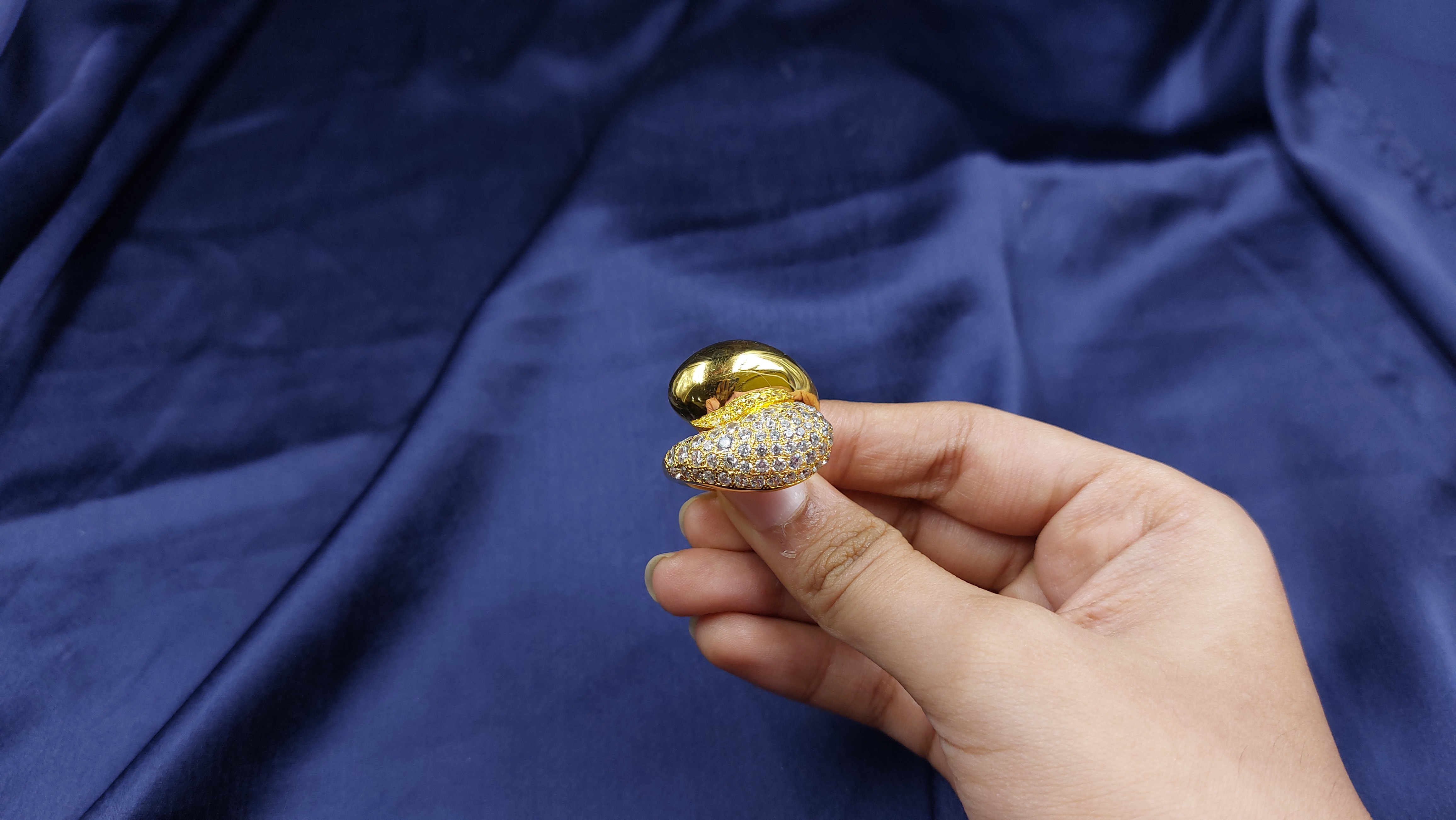 Gold & Signature Adastra CZ Statement Ring