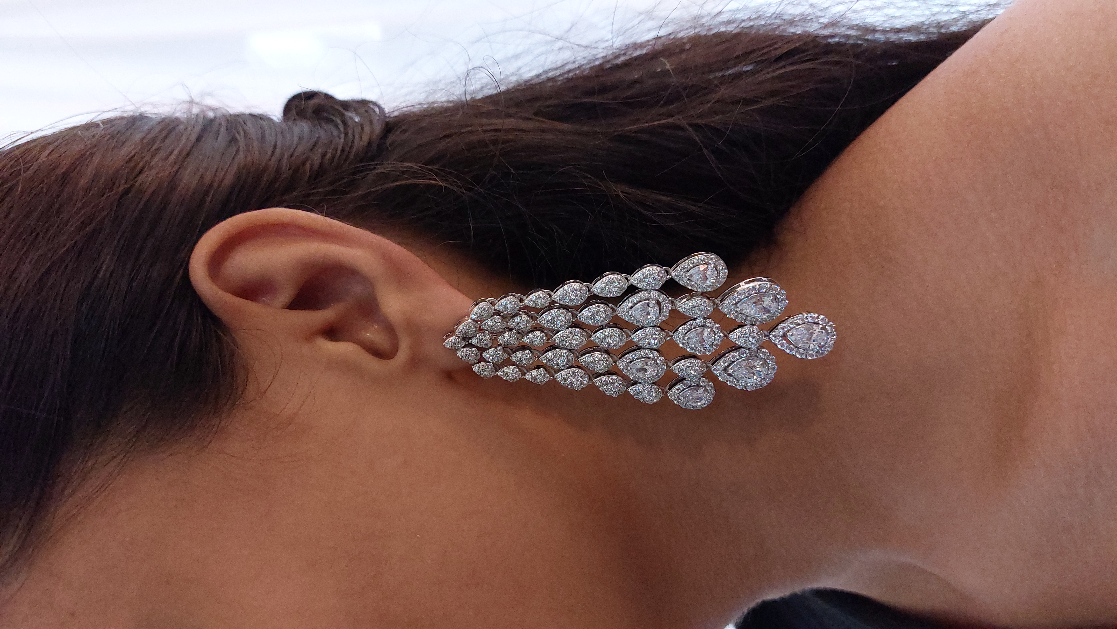 Elegant Crystal Drop Earrings