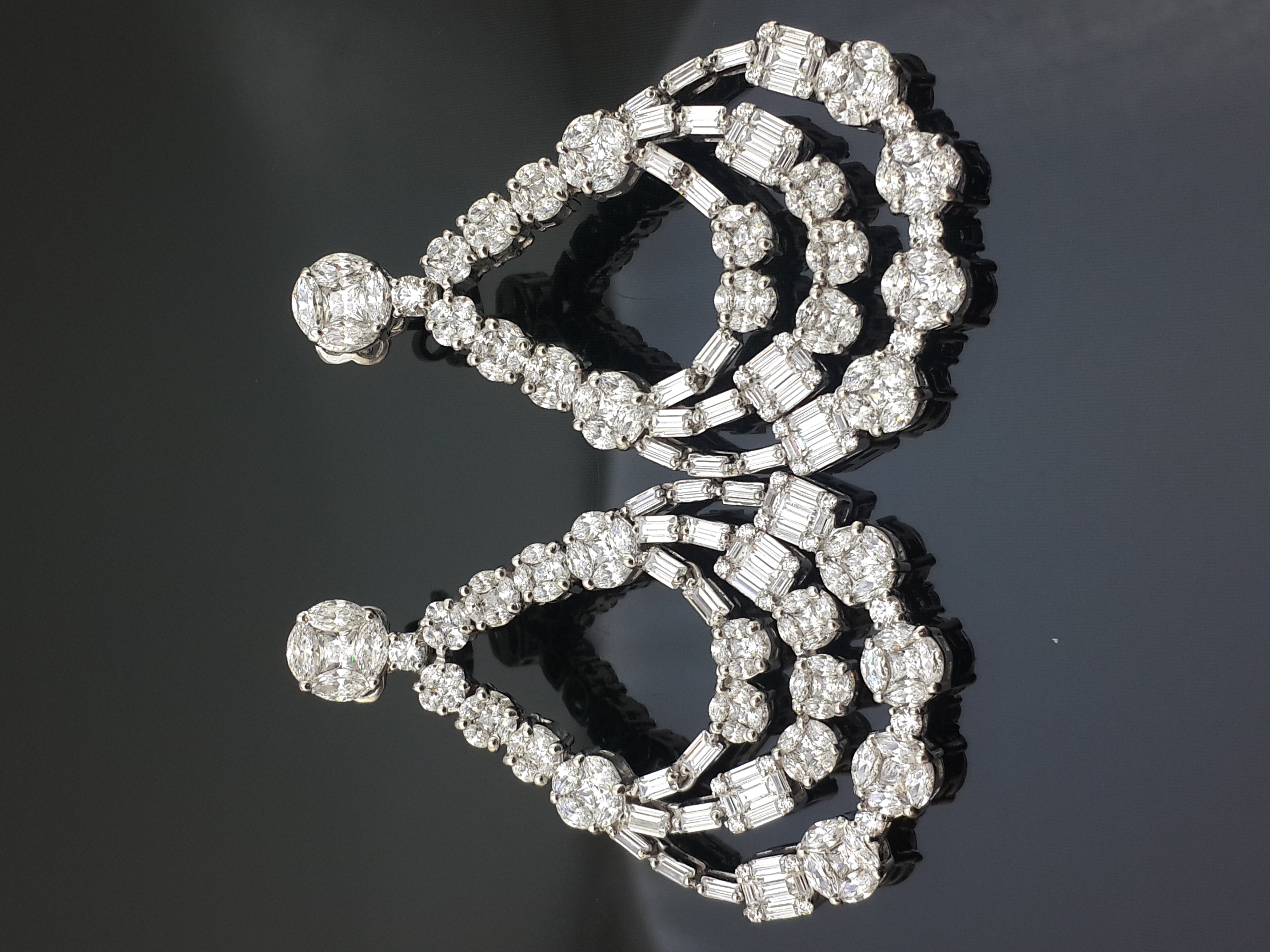 Elegant Signature Adastra CZ Drop Earrings