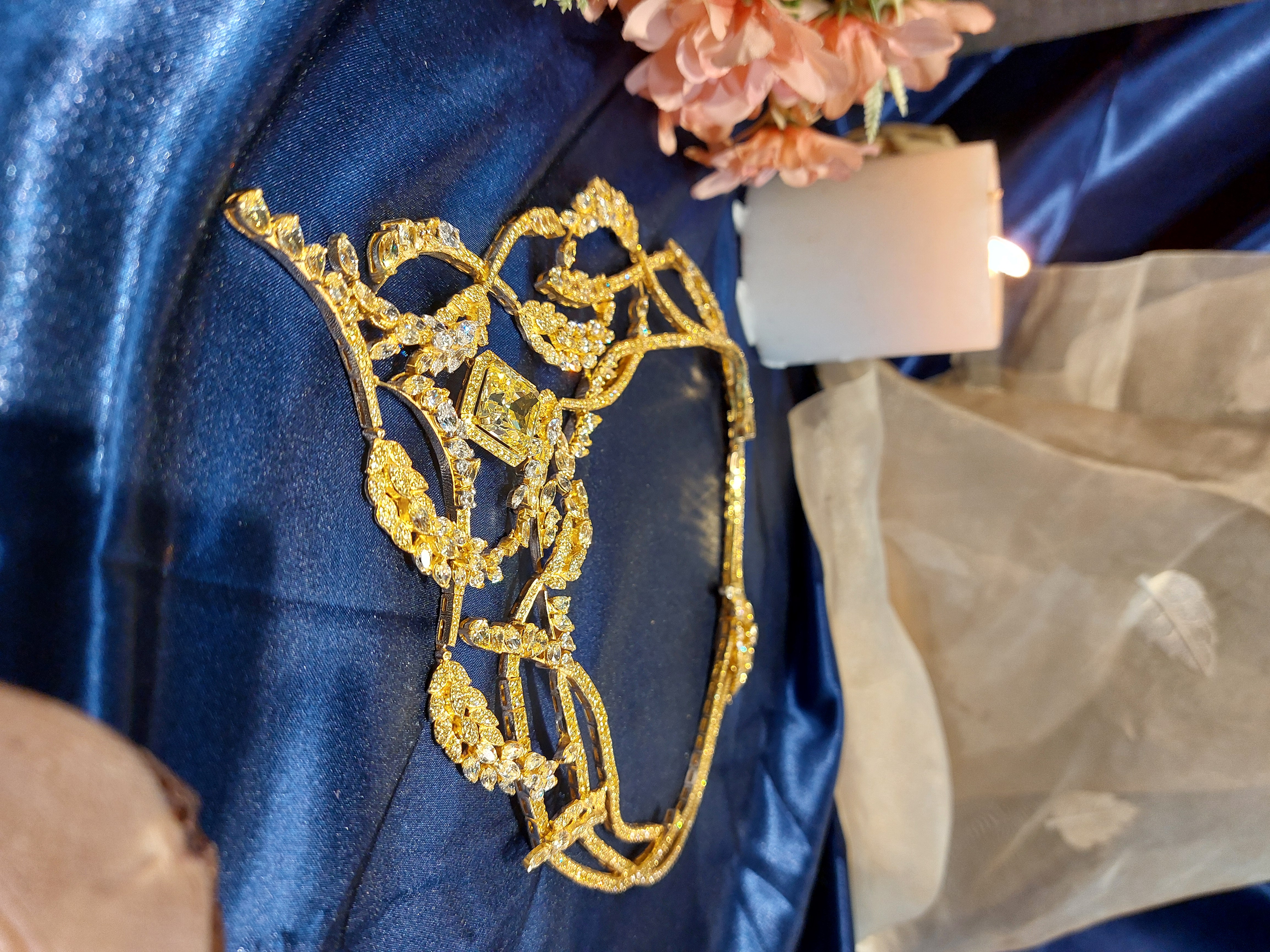 Adastra Gold & Signature Adastra CZ Necklace