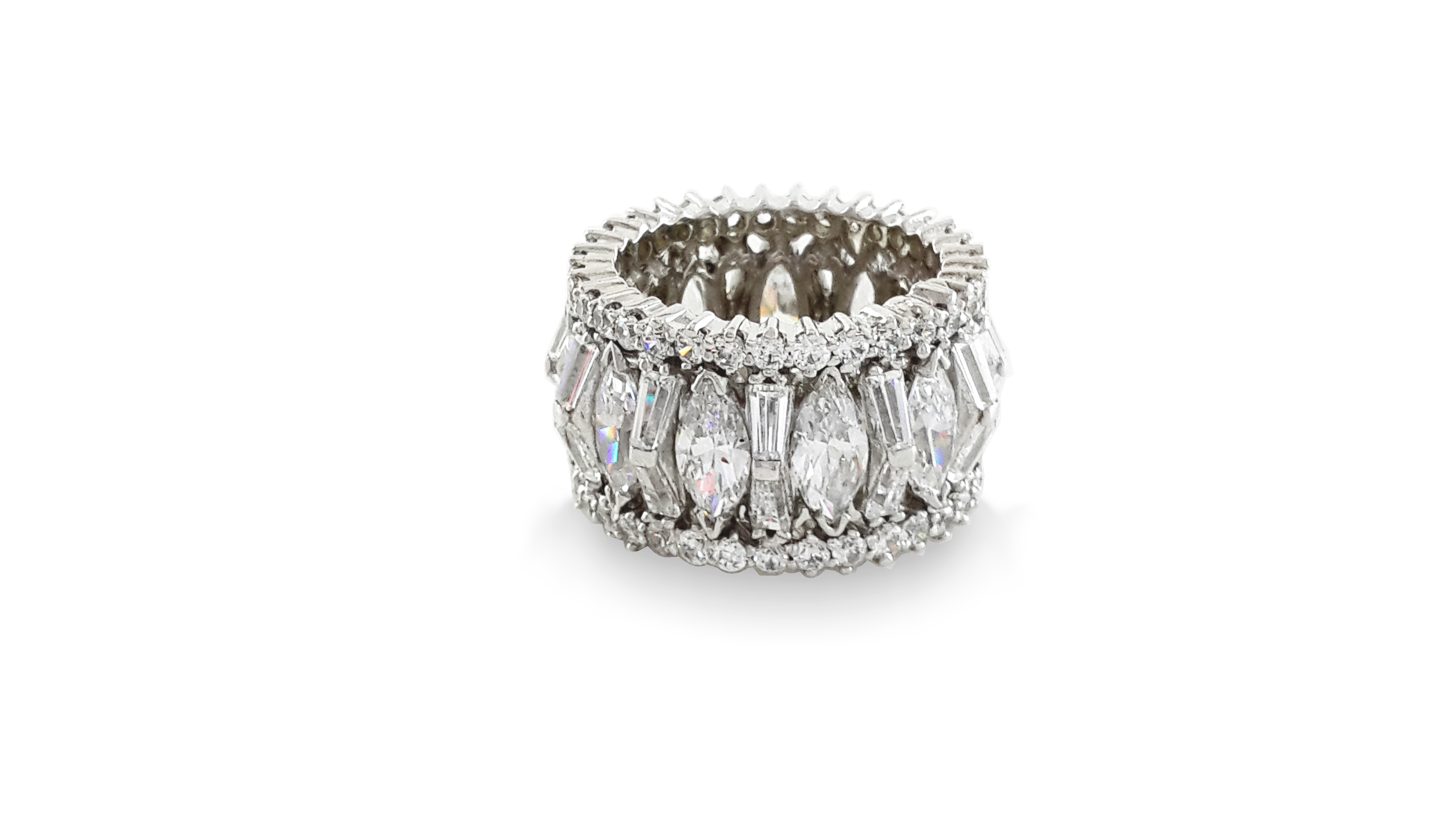 Elegant Signature Adastra CZ Eternity Ring