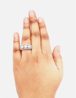 Signature Adastra CZ Eternity Band