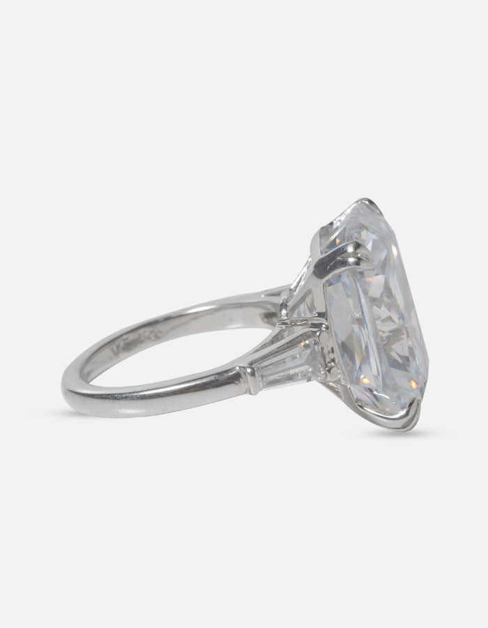 Cushion Cut Signature Adastra CZ Ring