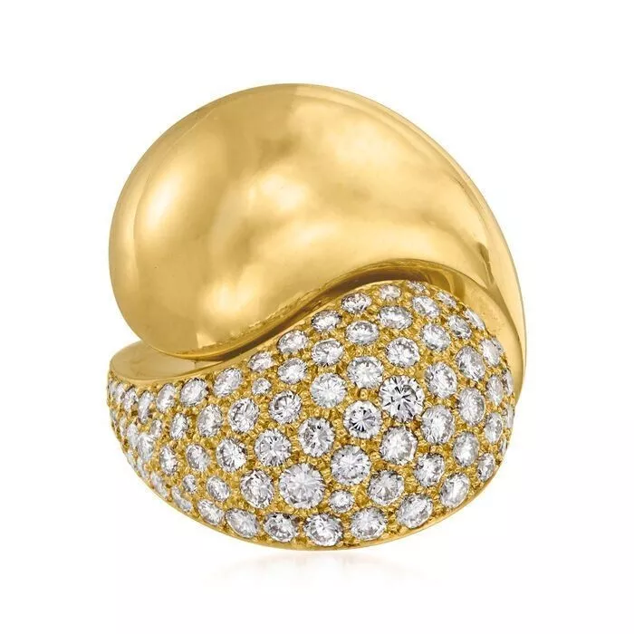 Gold & Signature Adastra CZ Statement Ring