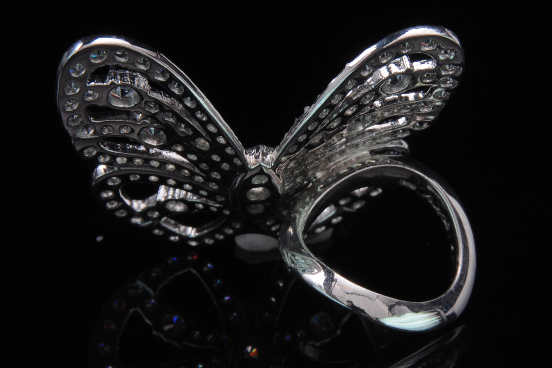 Butterfly Signature Adastra CZ Ring