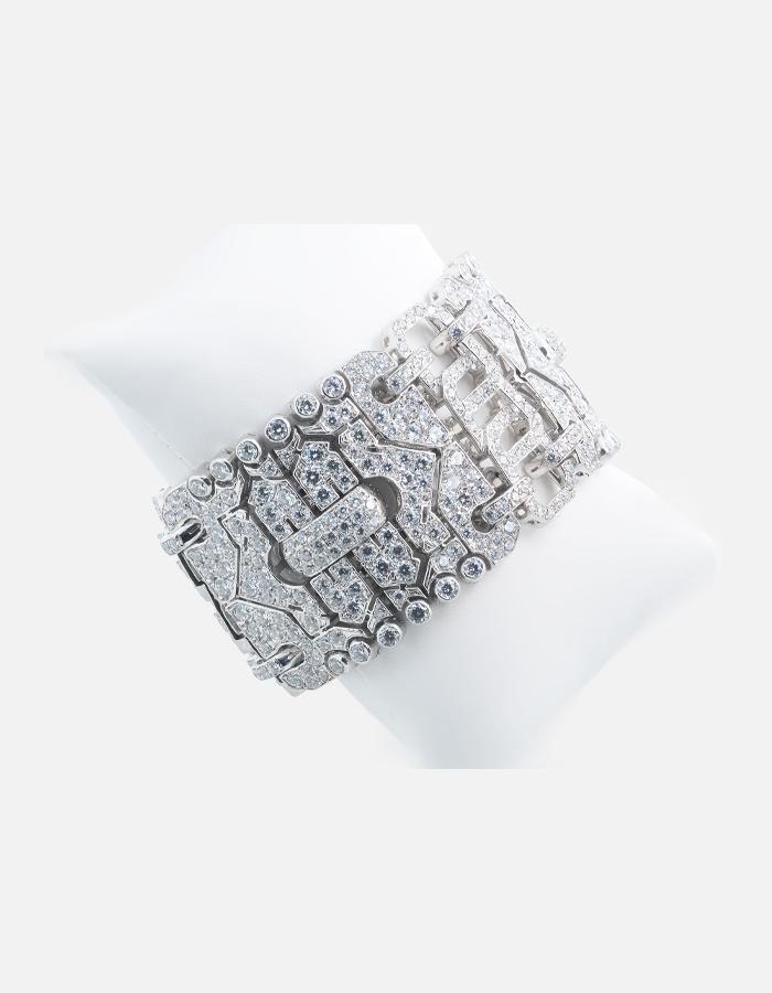 Art Deco Statement Bracelet
