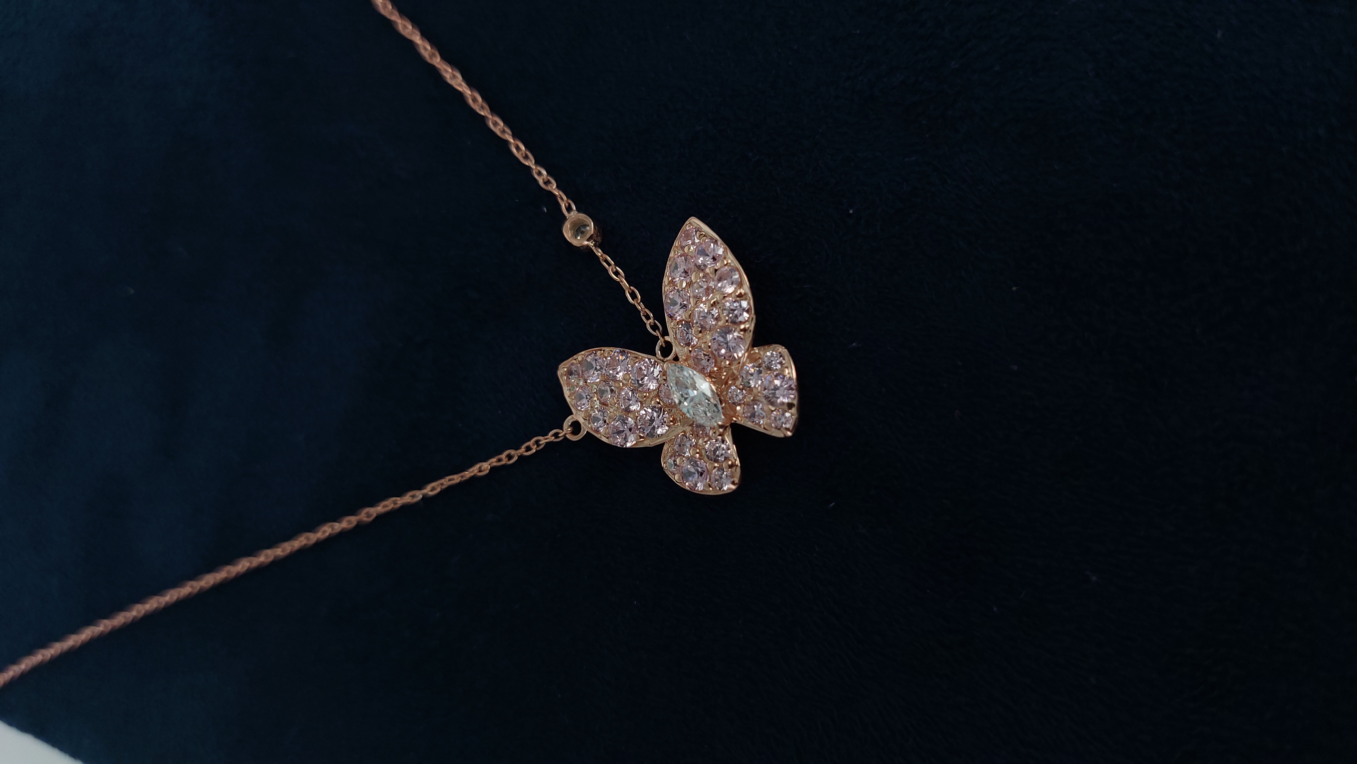 Butterfly Pendant Necklace