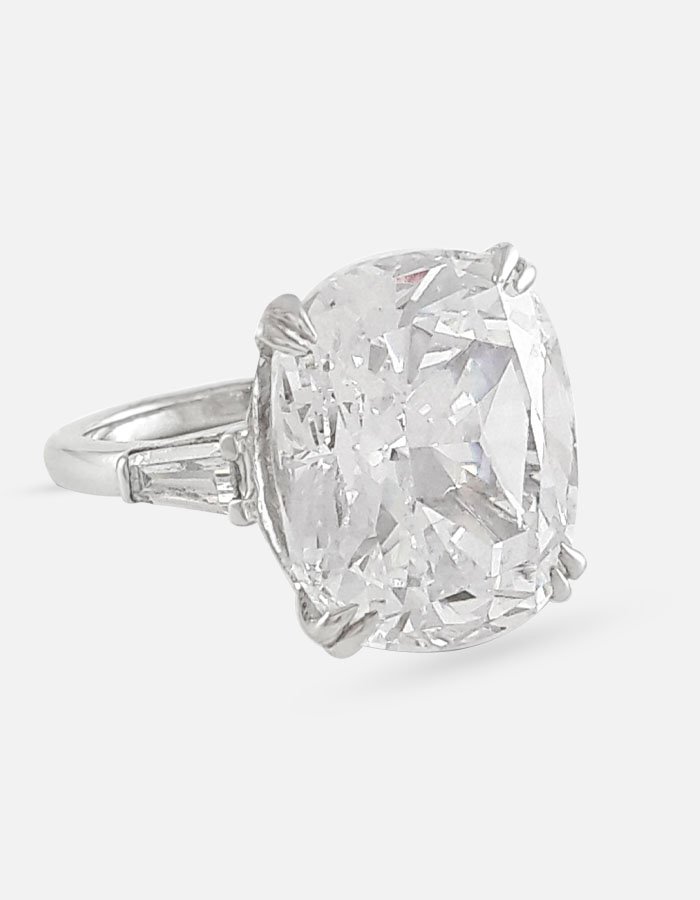 Cushion Cut Signature Adastra CZ Ring