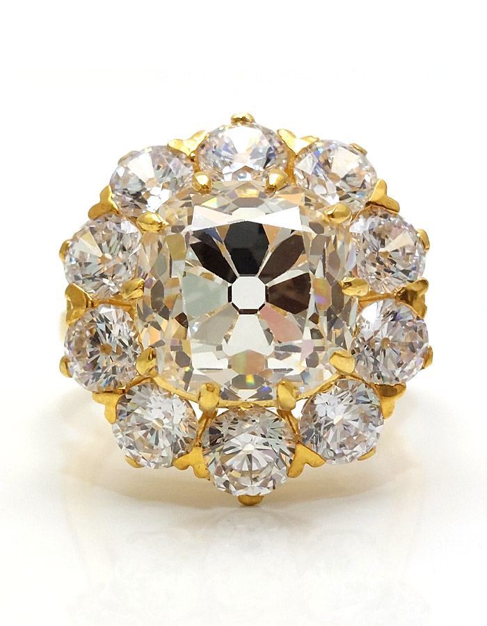Vintage Signature Adastra CZ Cluster Ring