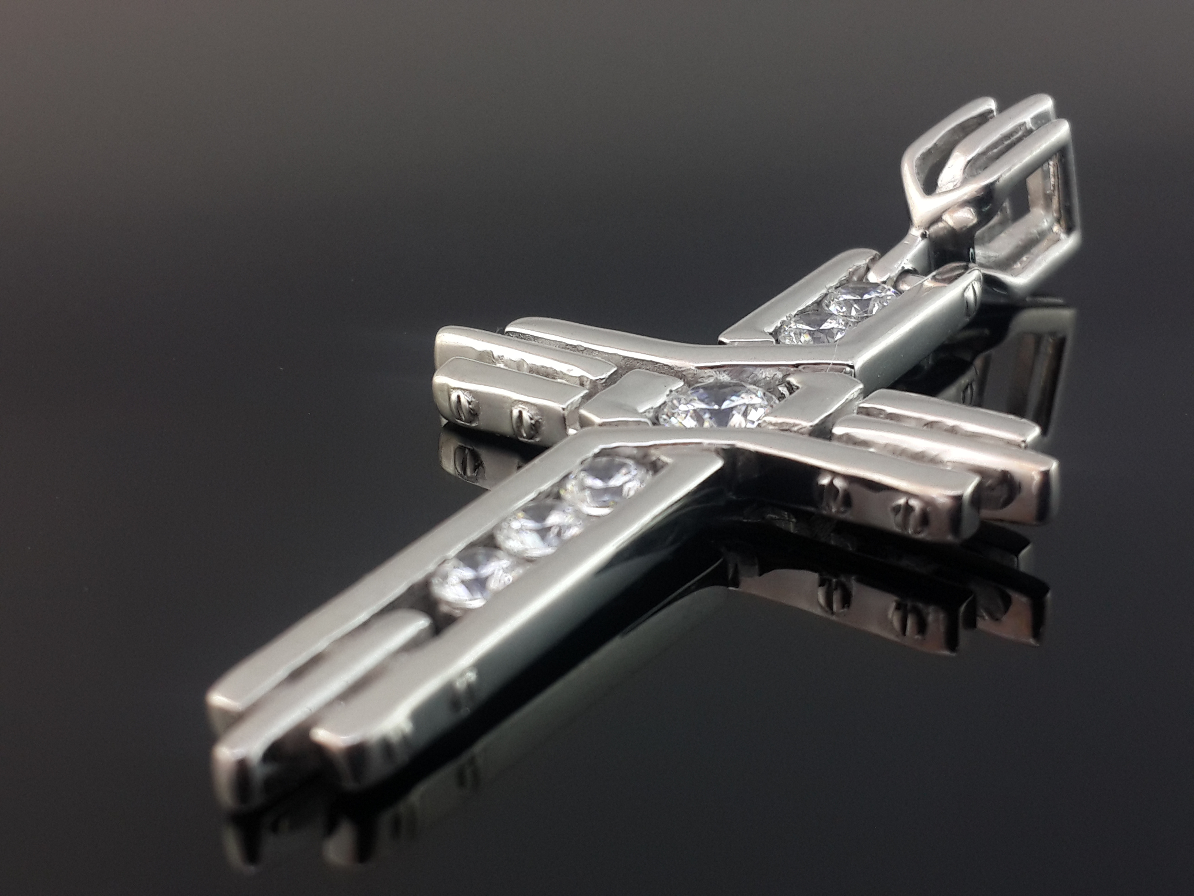 Men's Stainless Steel Cross Necklace