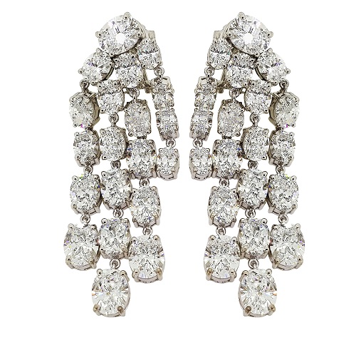Luxury Signature Adastra CZ Chandelier Earrings