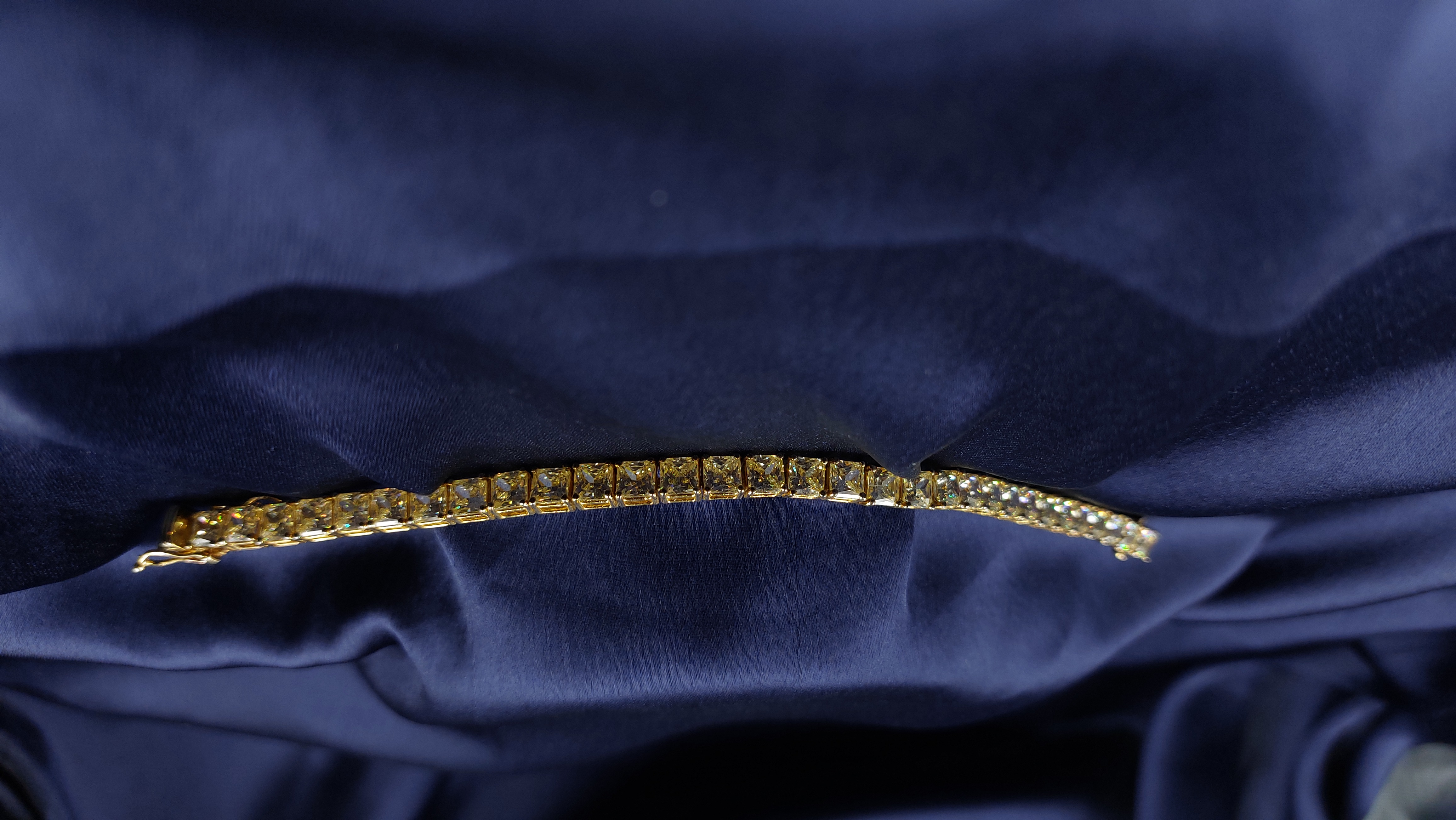 Gold Tennis Bracelet